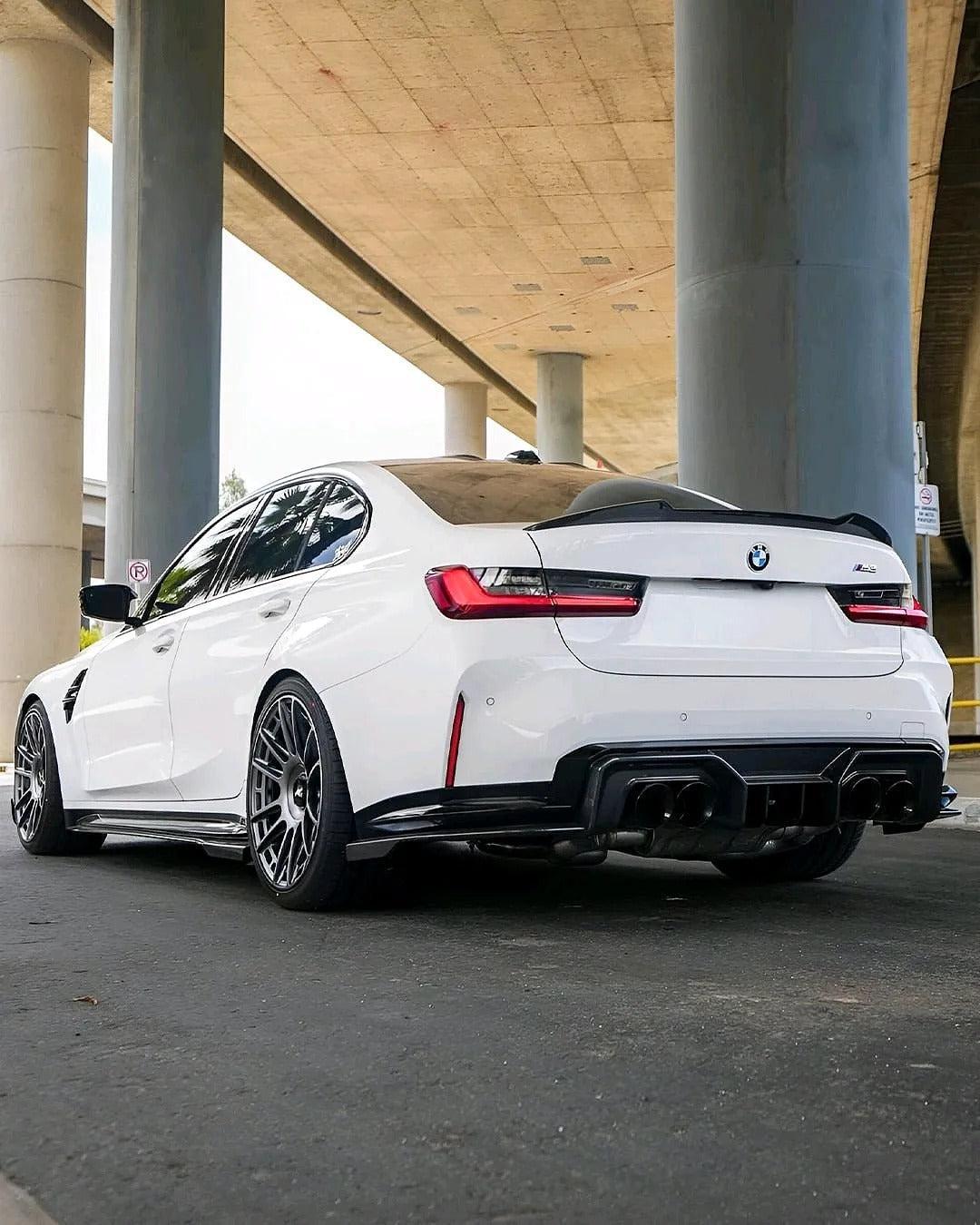 BMW G80 M3/G82 M4 Carbon Fiber AD Rear Diffuser