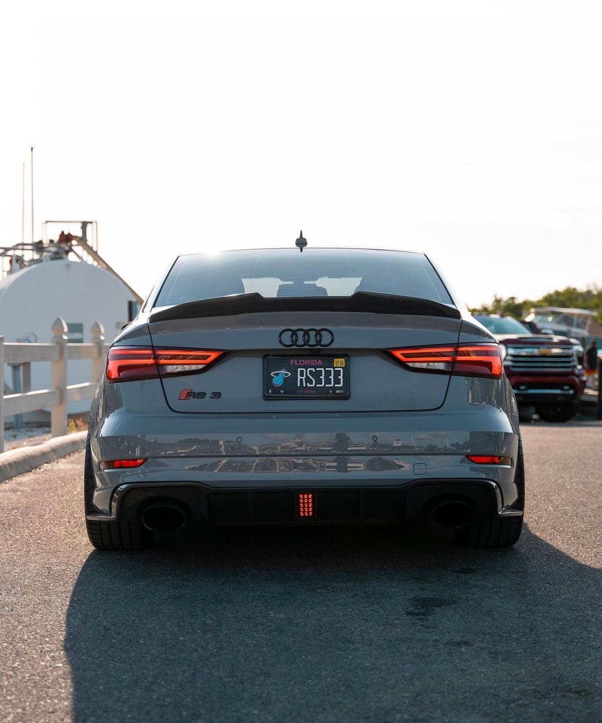 2014-2020 Carbon Fiber PSM Spoiler for Audi A3/S3/RS3