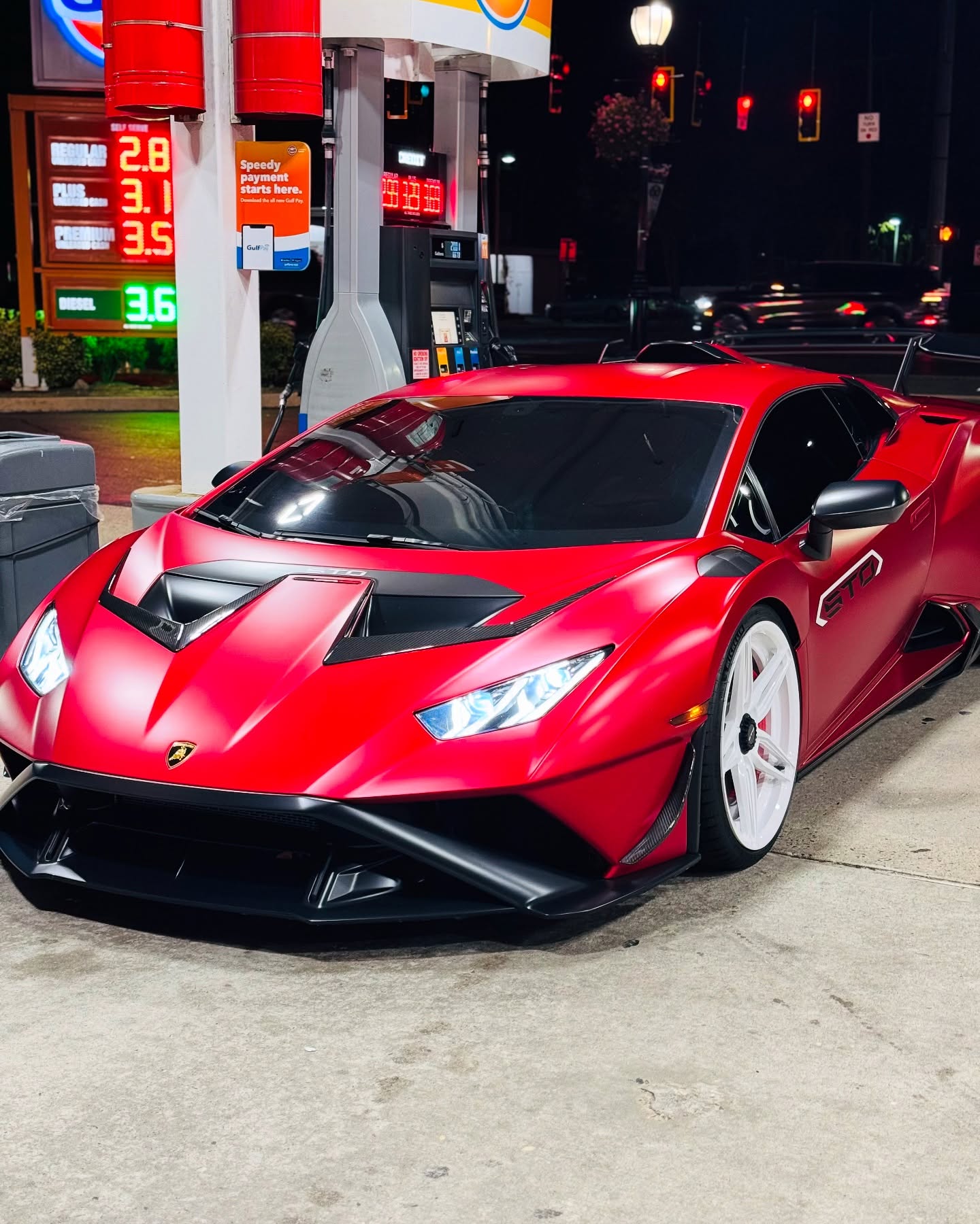 Lamborghini Huracan STO Carbon Fiber Front Canards