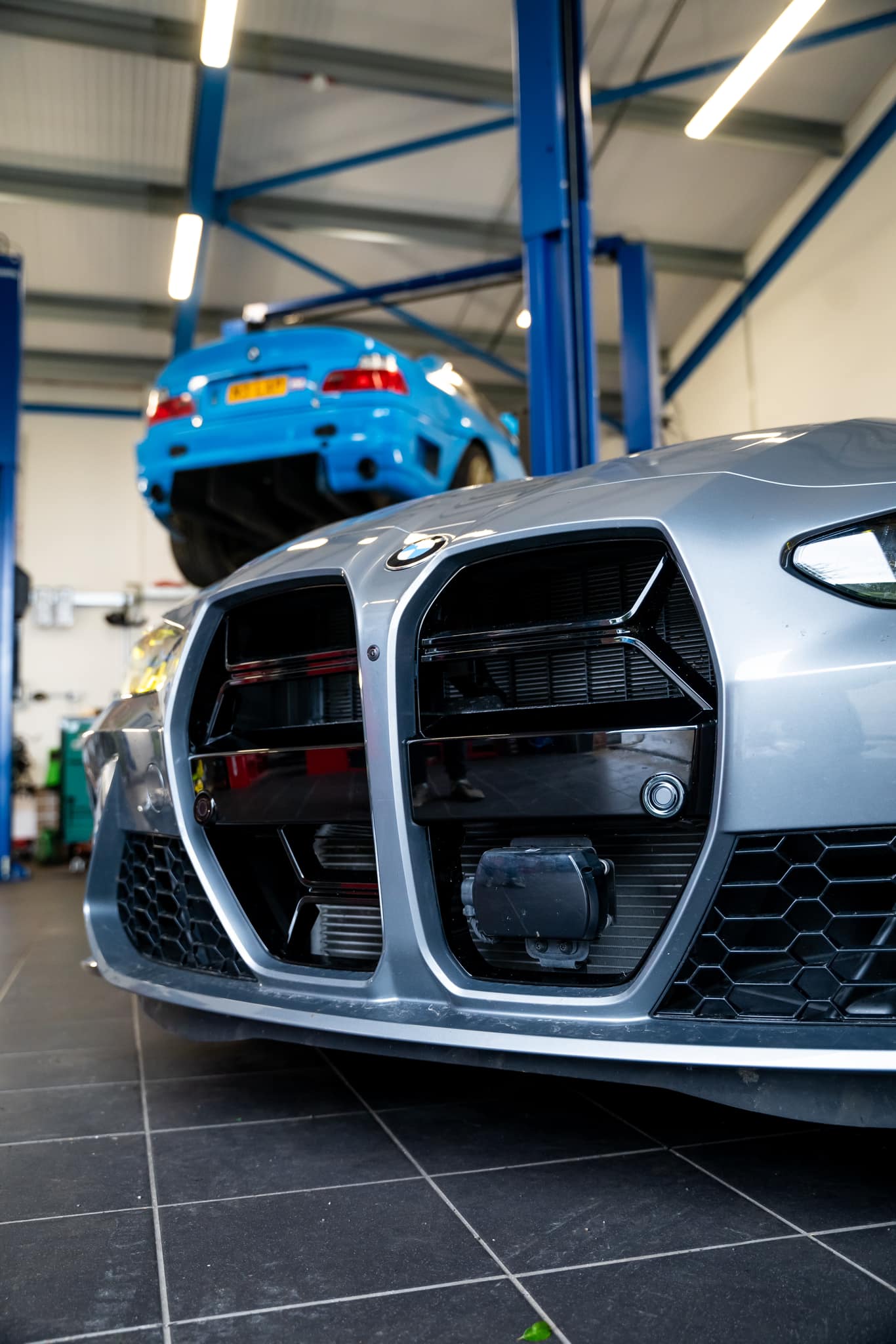 BMW G80 M3/G82/G83 M4 Gloss Black CSL Front Grille