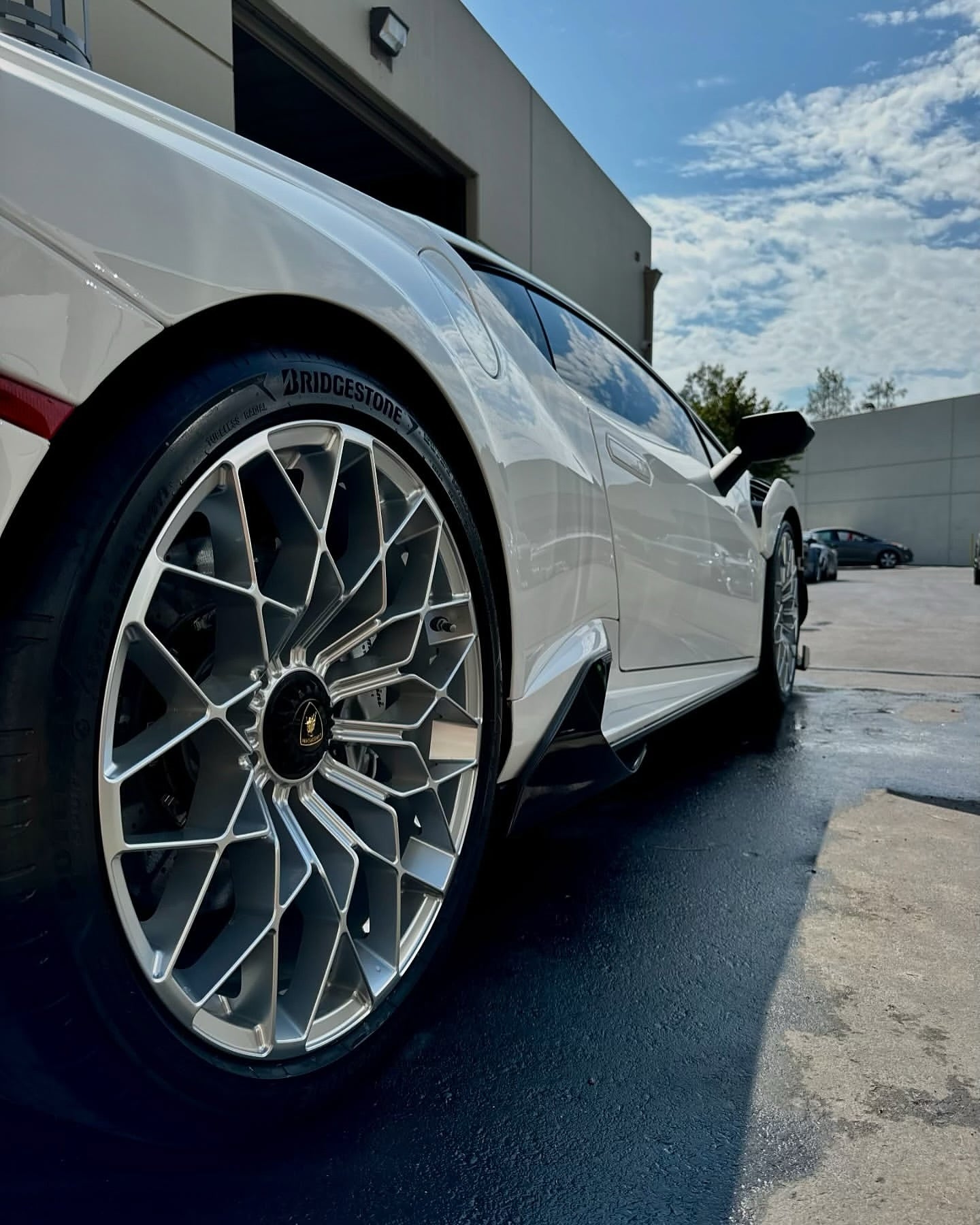 Lamborghini Huracan STO Carbon Fiber Side Skirt Rockers