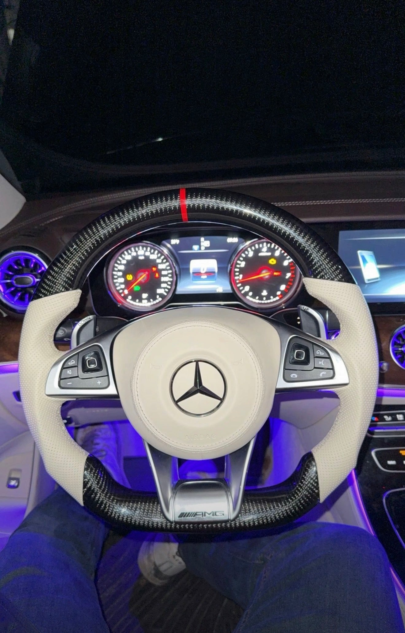 Mercedes AMG Custom Steering Wheel