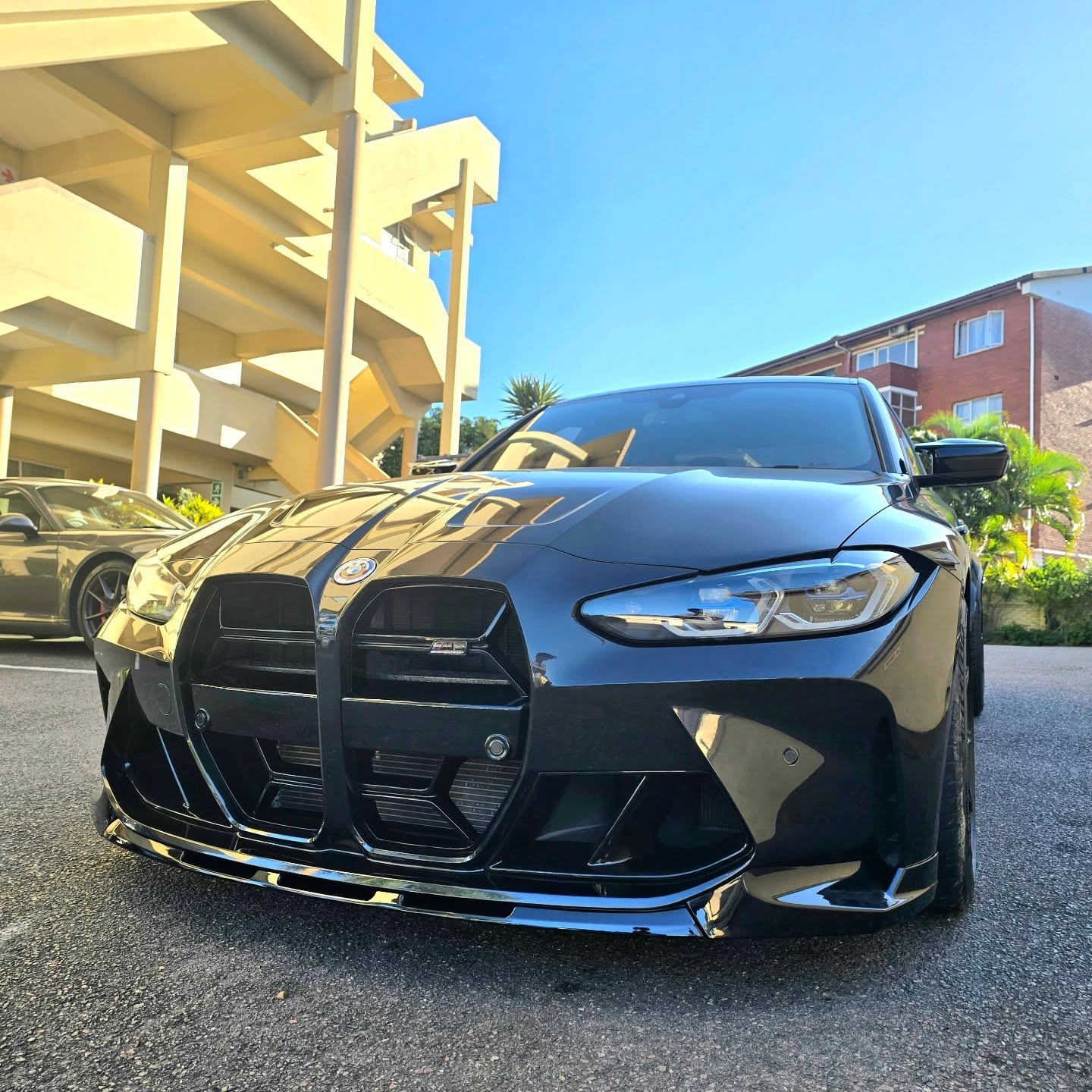 BMW G80 M3/G82/G83 M4 Gloss Black CSL Front Grille