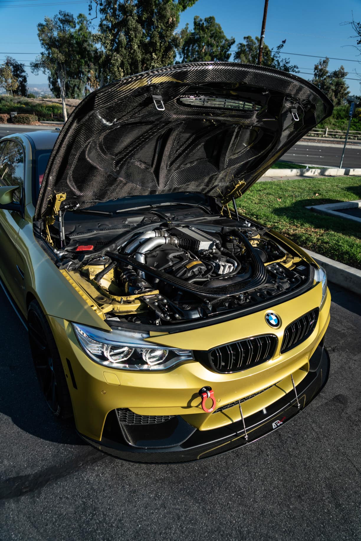 BMW F80 M3/F82/F83 M4 Carbon Fiber GTS Vented Hood