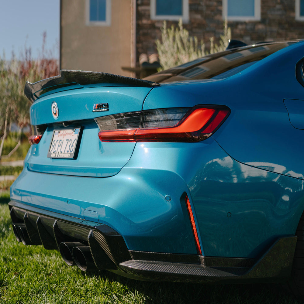 G80 Rear End Mod BMW G80 M3 Carbon Fiber Parts and Aftermarket Performance Mods