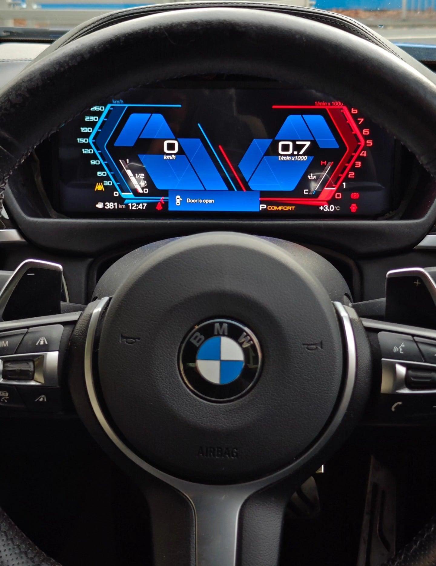 2013-2018 BMW F30/F31/F32 Digital cluster Upgrade Plug & Play