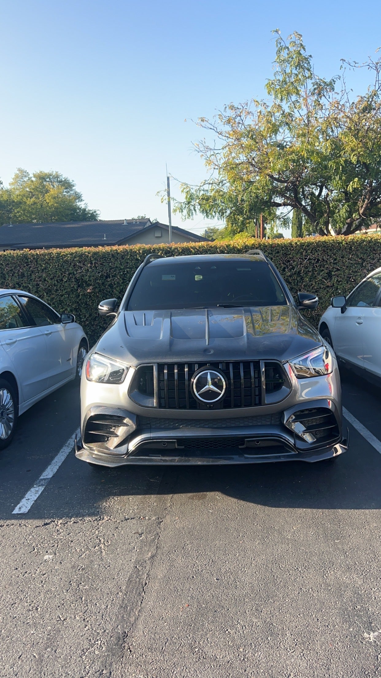 Mercedes GLE W167/C167 Carbon Fiber Front Grille