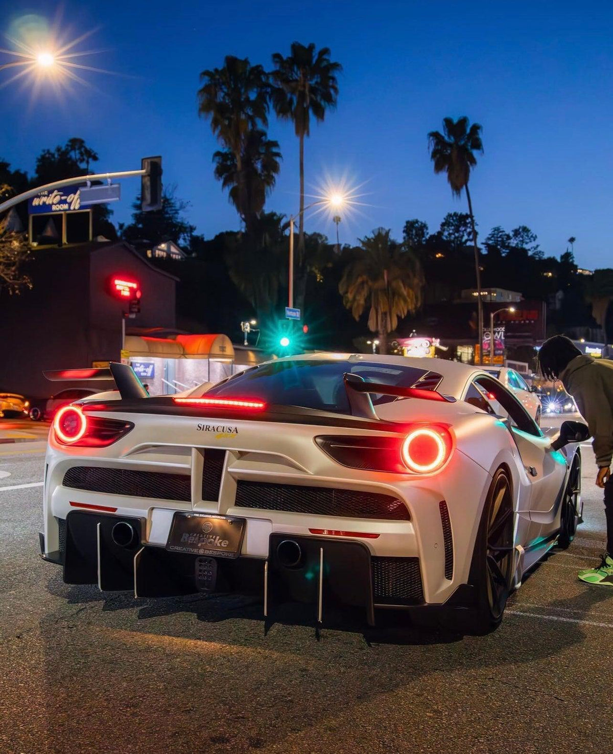 Ferrari 488 Carbon Fiber AP Wing Eurobahndynamics
