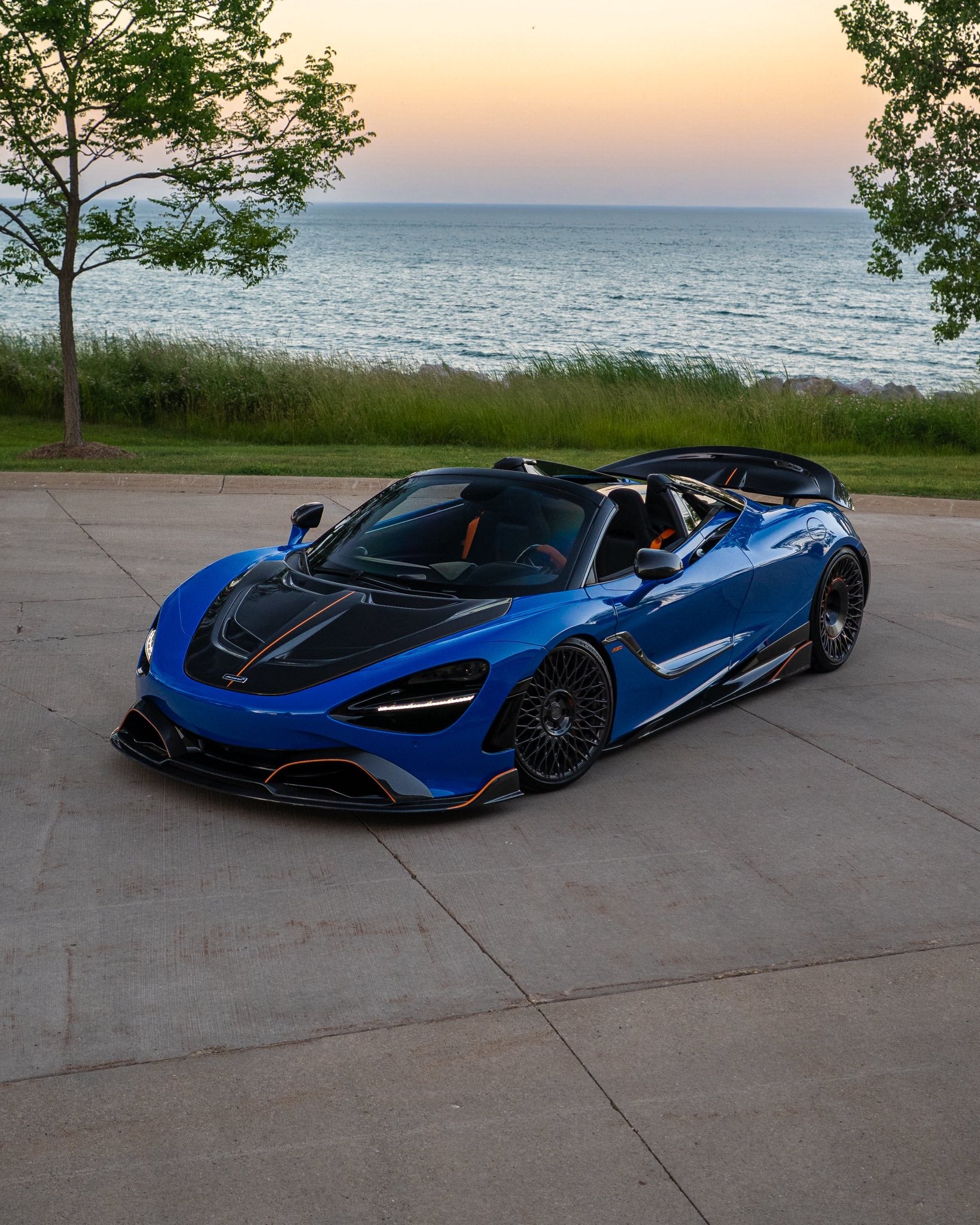 2017-2023 McLaren 720s Carbon Fiber GT Front Lip | Eurobahndynamics