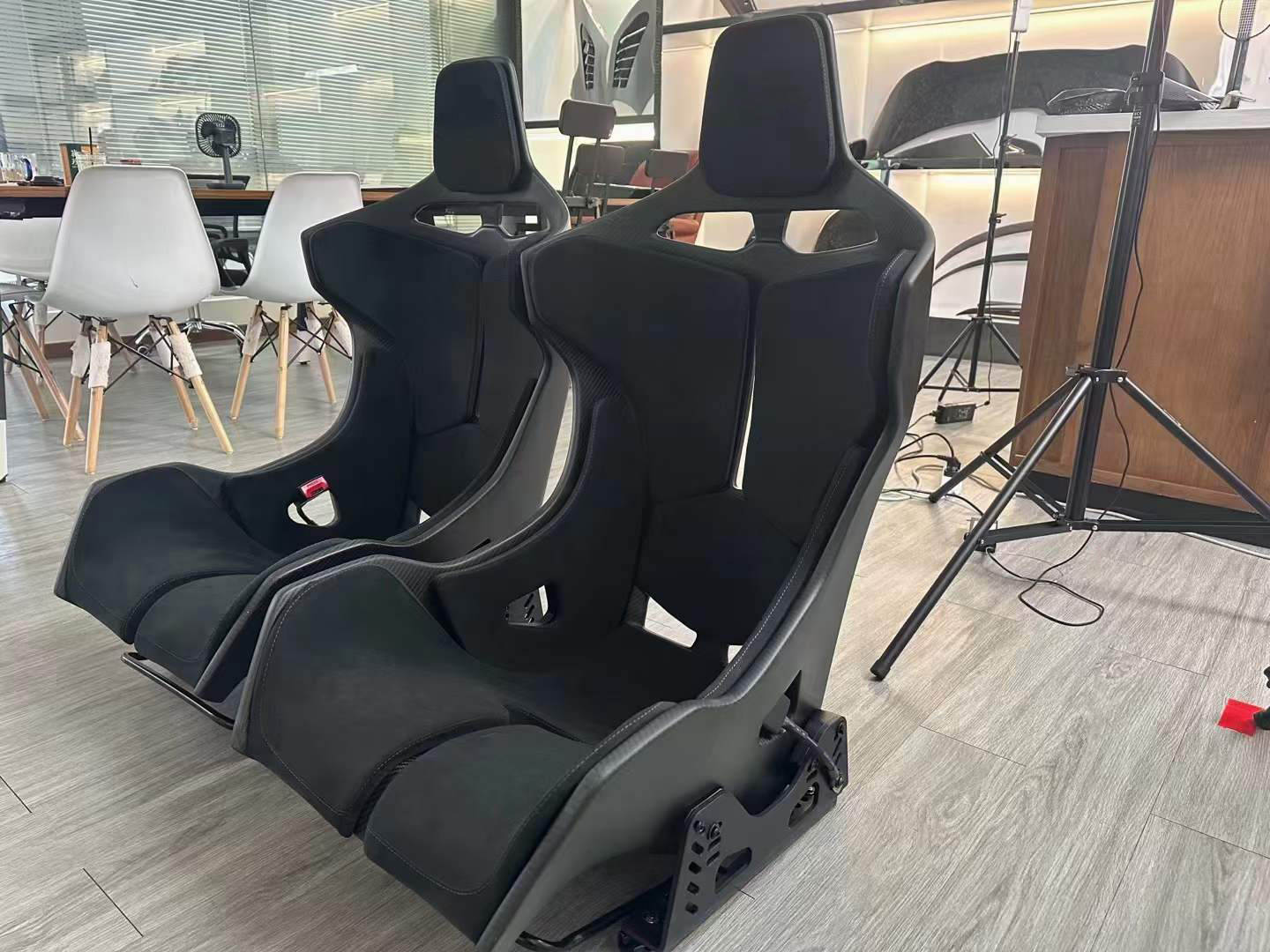 McLaren Senna Style Seats For MP4-12C/570S/600LT/650S/720S/P1 With Side Mount & Bracket & Sliders & Heated Seat