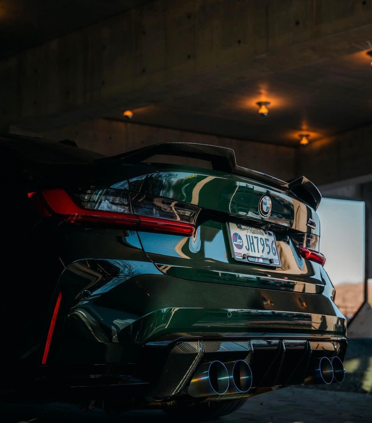 BMW G80 M3/G20 3 Series Vorsteiner Style Carbon Fiber Spoiler