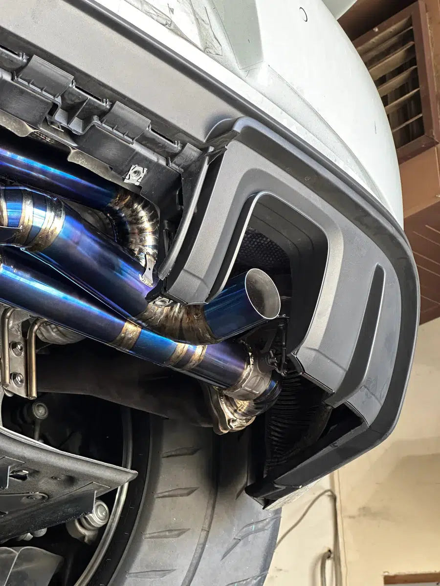 Porsche GT4/GT4RS Titanium Valved Catback Exhaust System