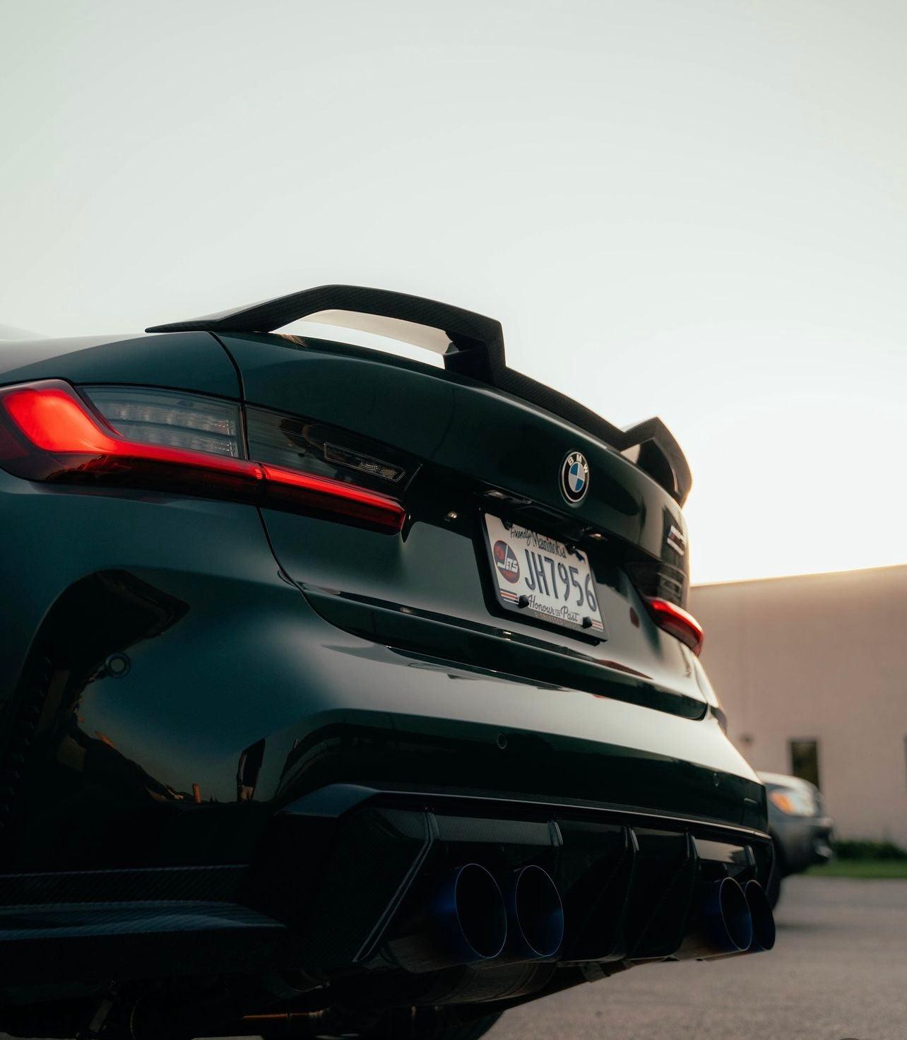 BMW G80 M3/G20 3 Series Vorsteiner Style Carbon Fiber Spoiler