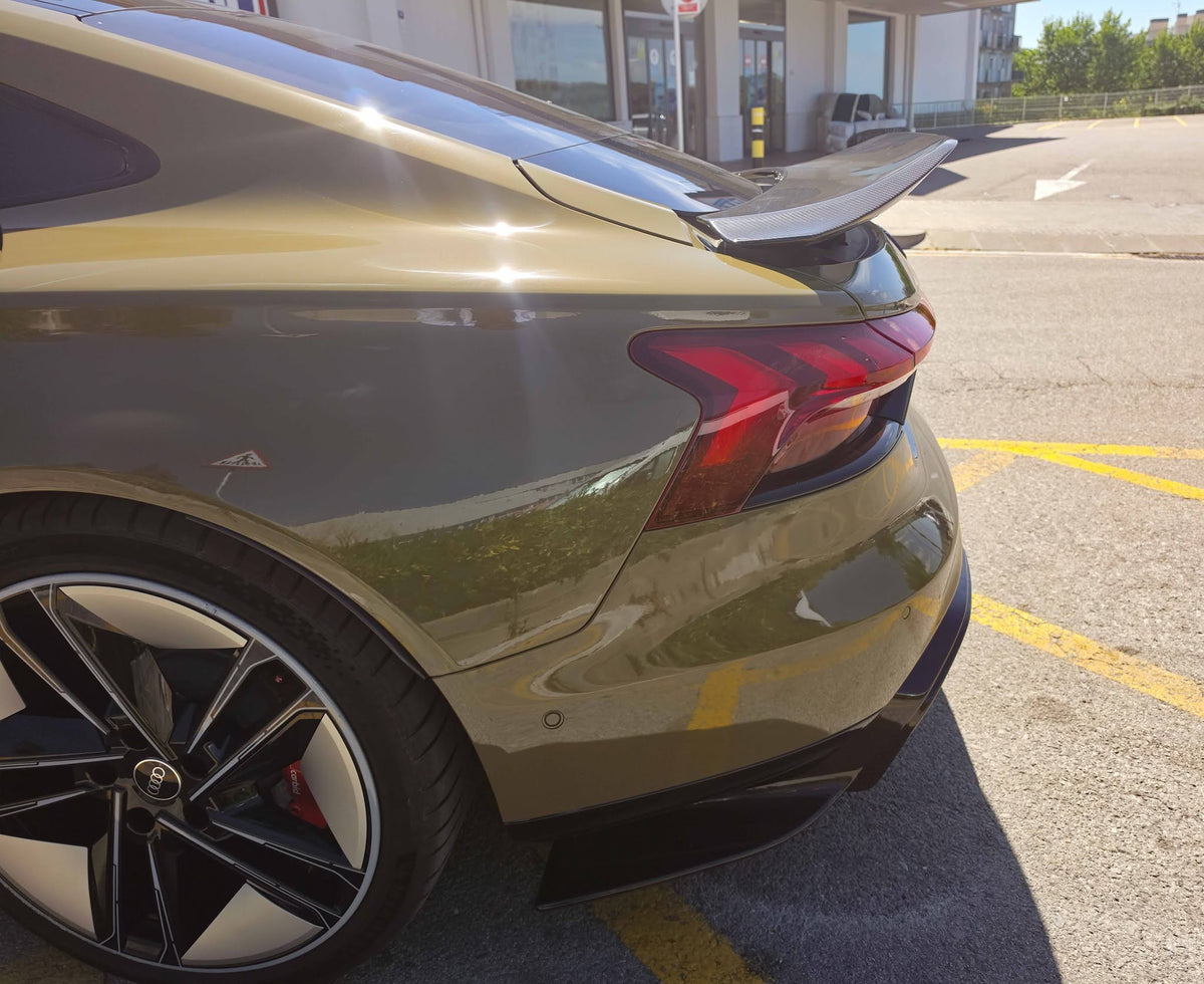 Audi RS E Tron GT Carbon Fiber Rear FD Spoiler
