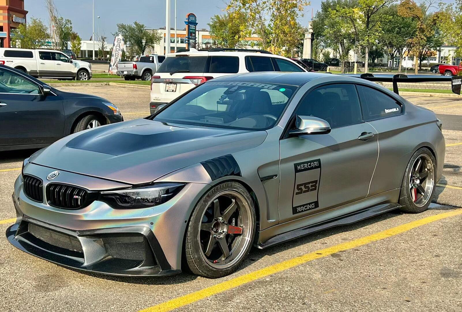 BMW F80 M3/F82/F83 M4 Carbon Fiber Vented Fenders | Eurobahndynamics