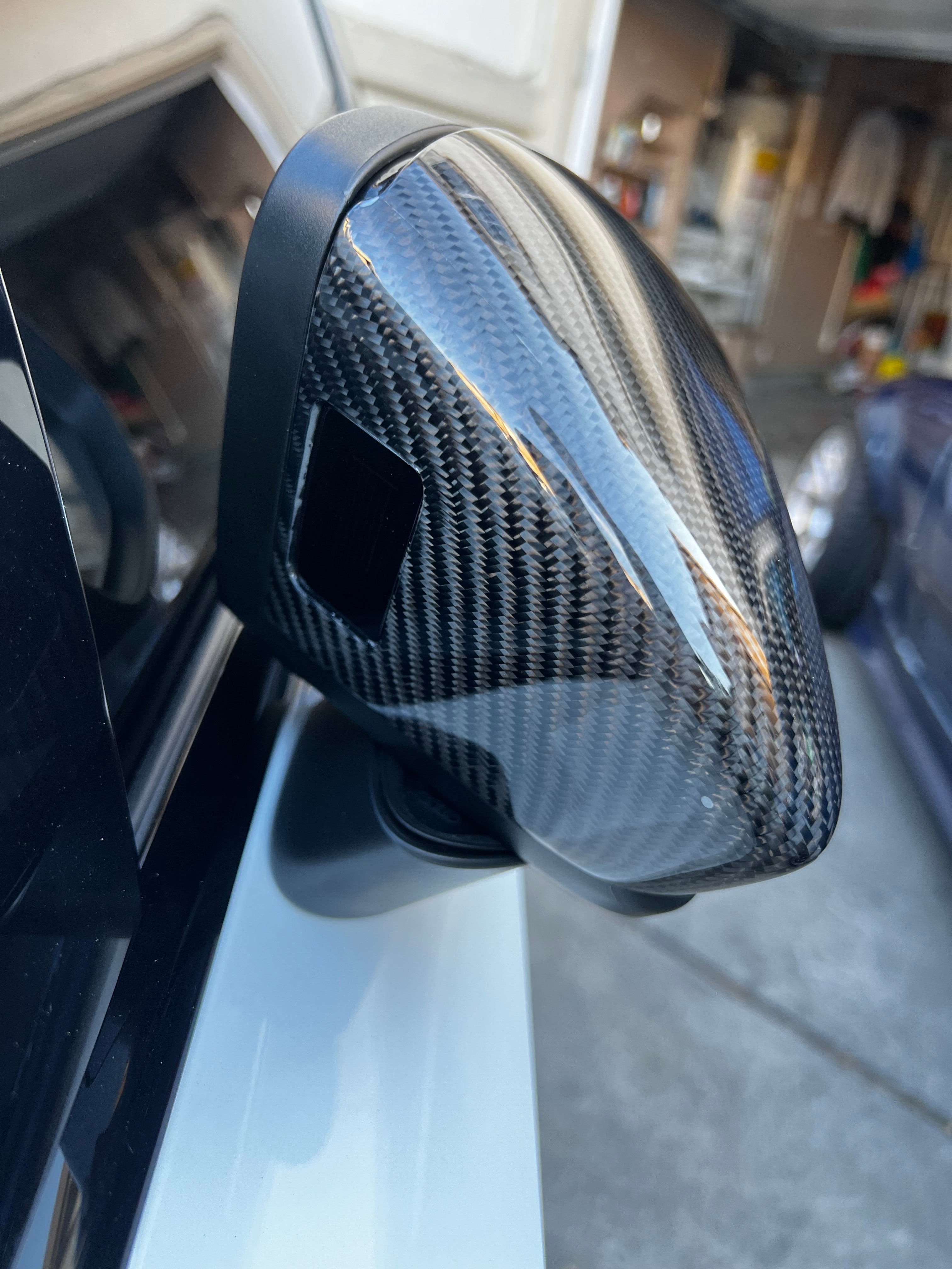 Audi A3/S3/RS3 8Y Carbon Fiber Mirror Caps 2022-2024