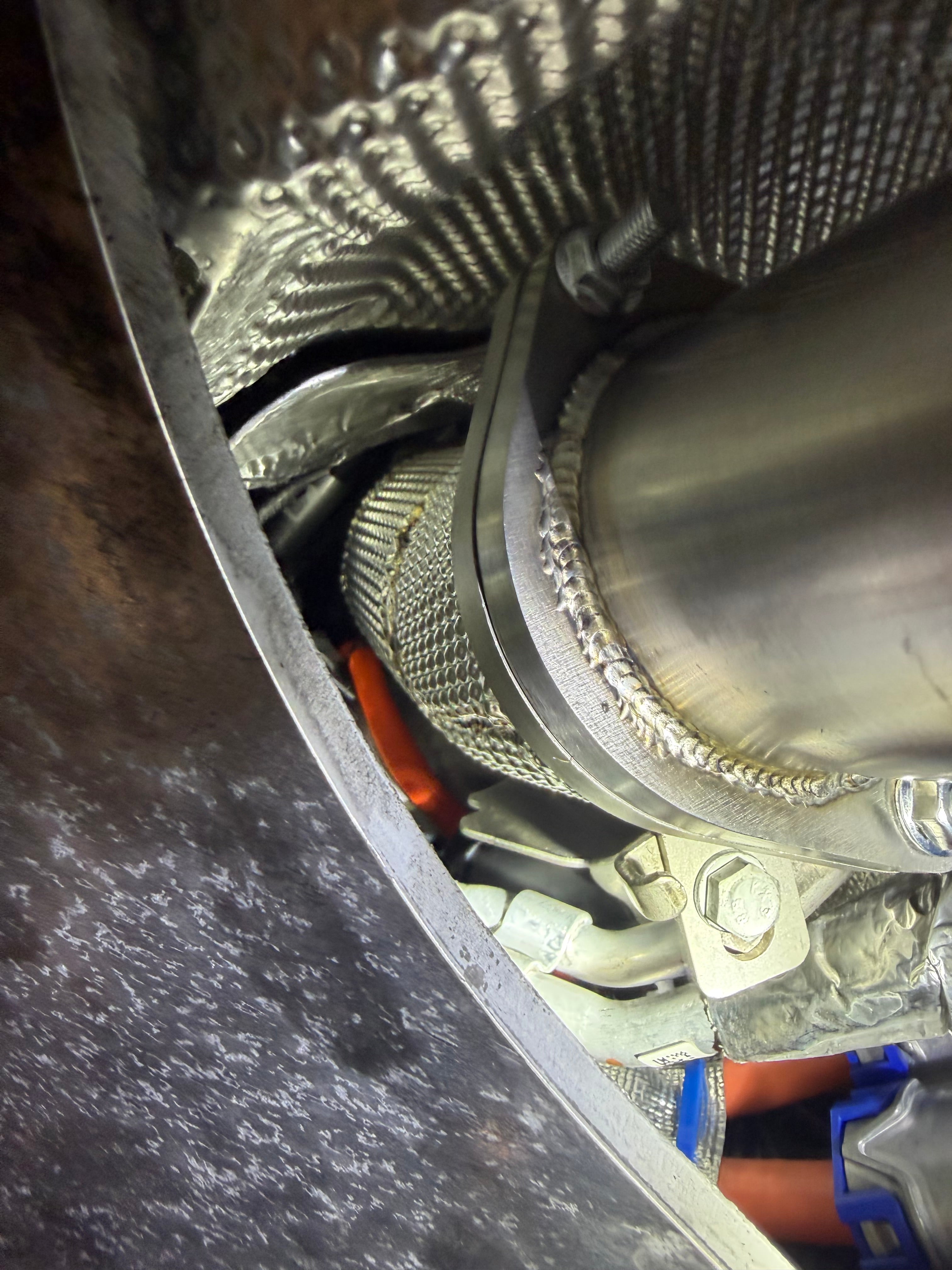 BMW G90/G99 M5 Mid Pipe & Secondary Down Pipe Package