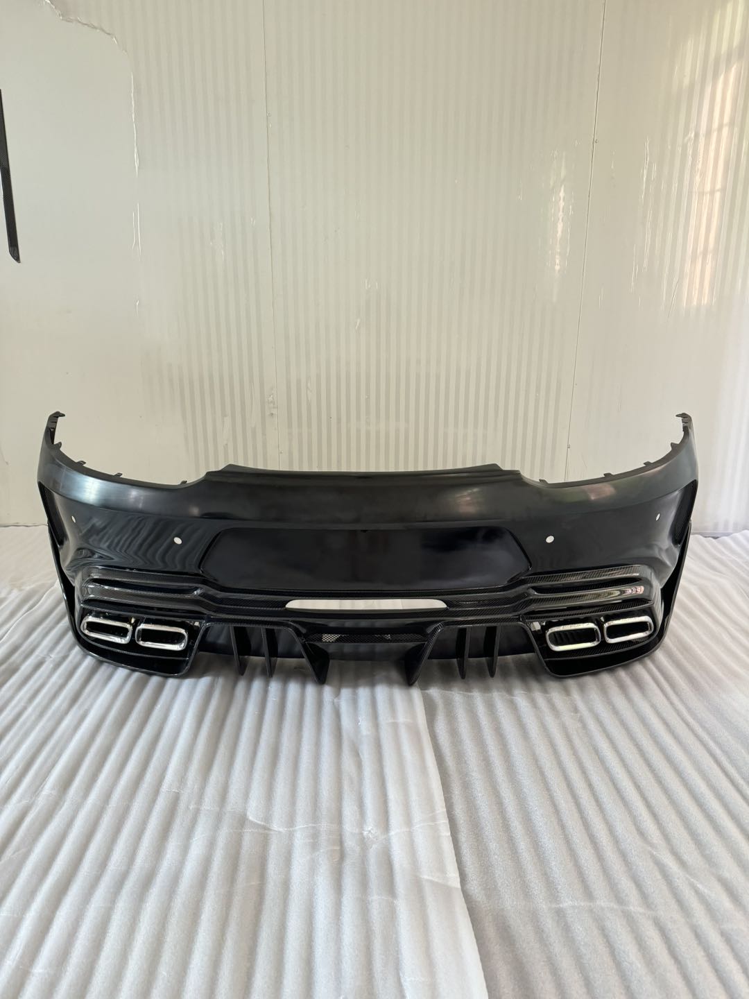 Mercedes AMG GT/GTS/GTC/GTR FRP Carbon Fiber GT Rear Bumper