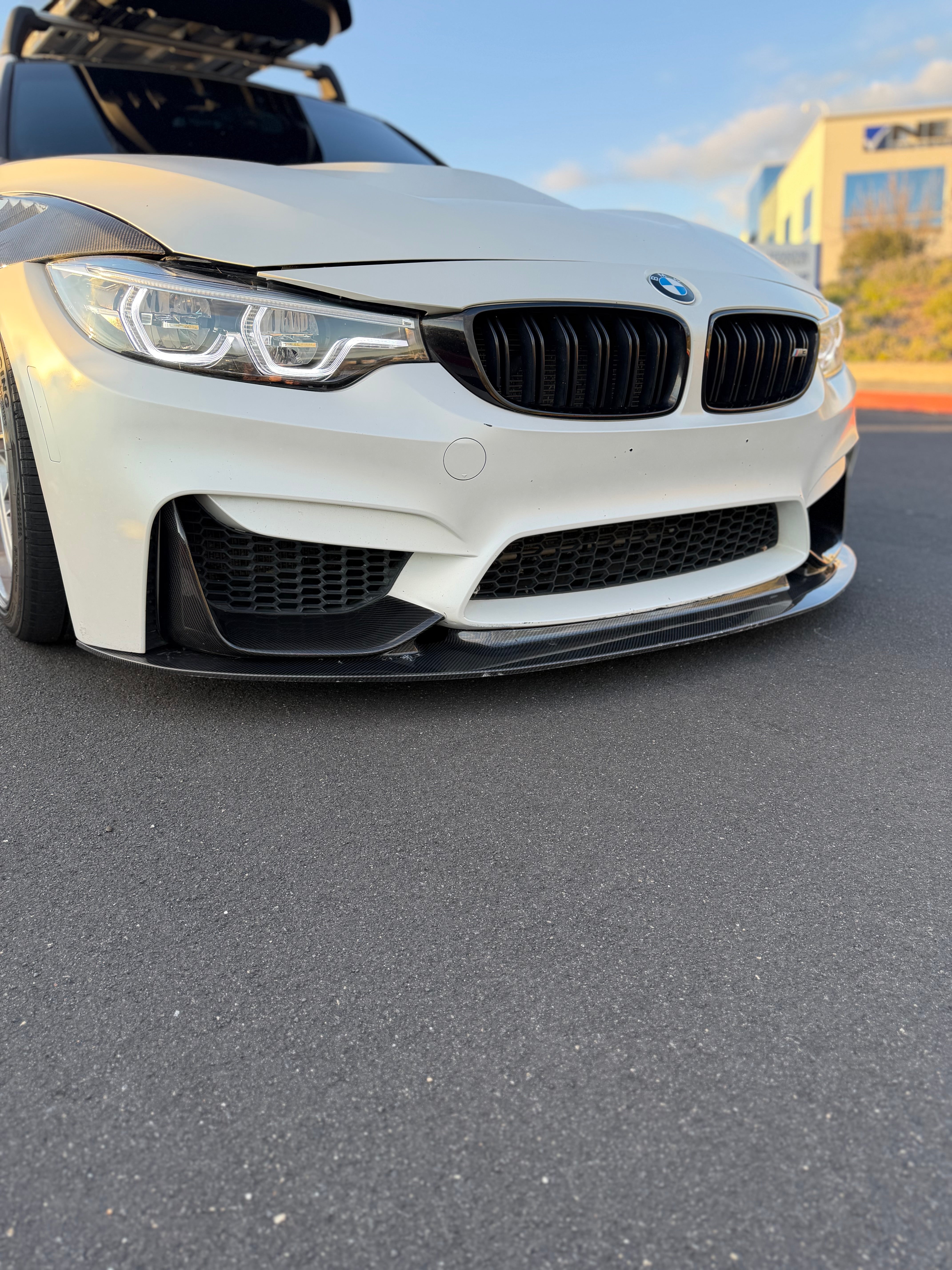 BMW F80 M3/F82/F83 M4 Carbon Fiber AP Front Lip