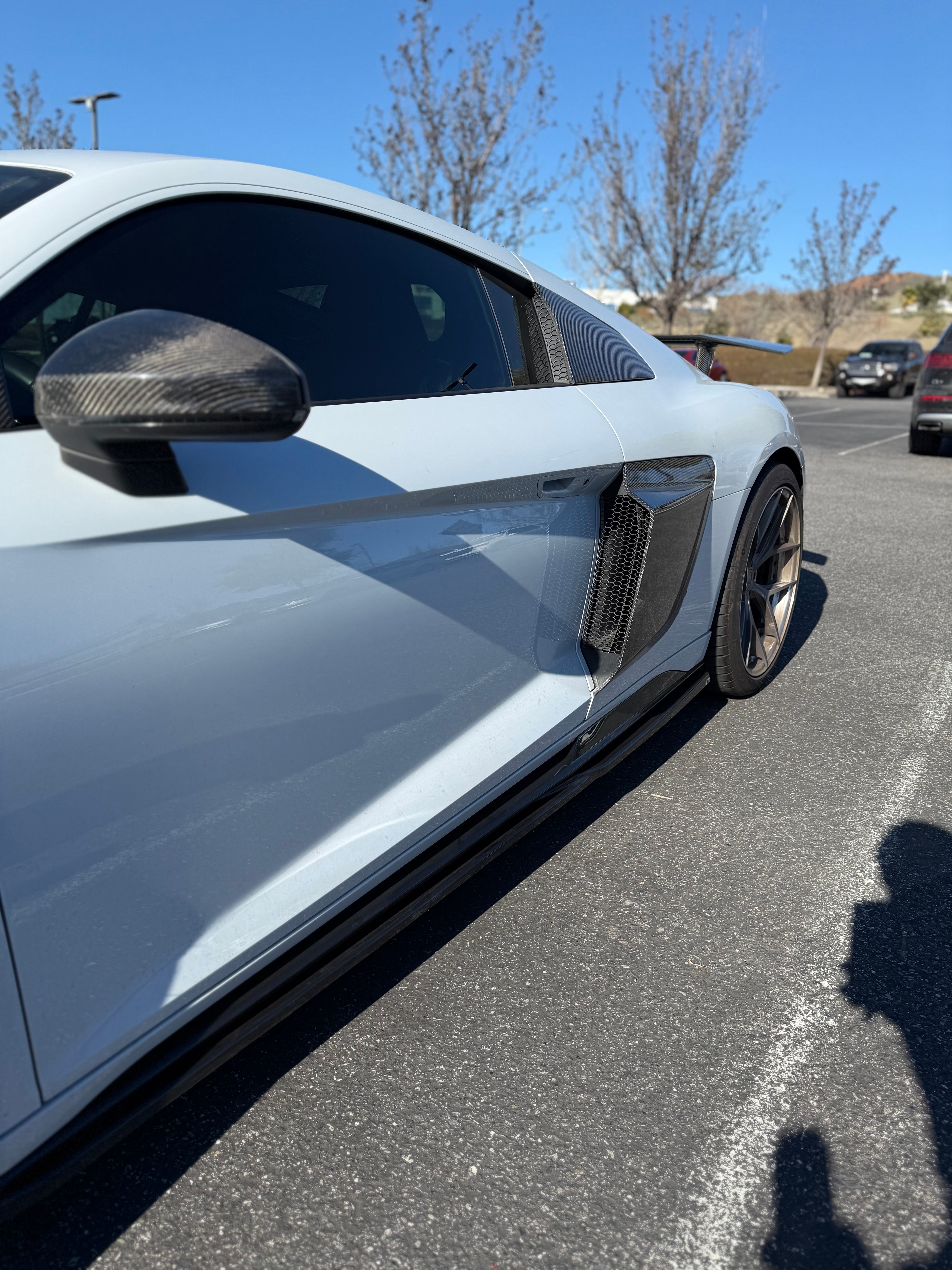 Audi R8 Gen 2 Carbon Fiber Side Blades Vent