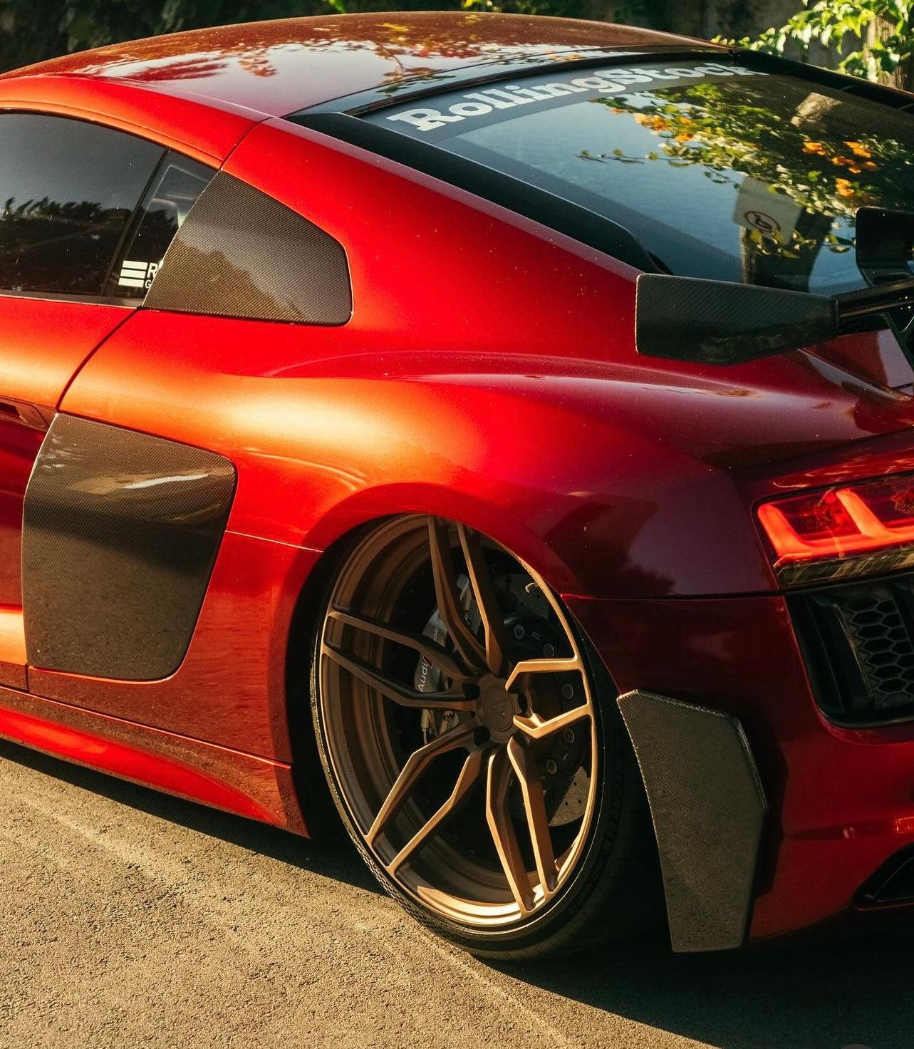 Audi R8 Carbon Fiber Rear Canard Winglet