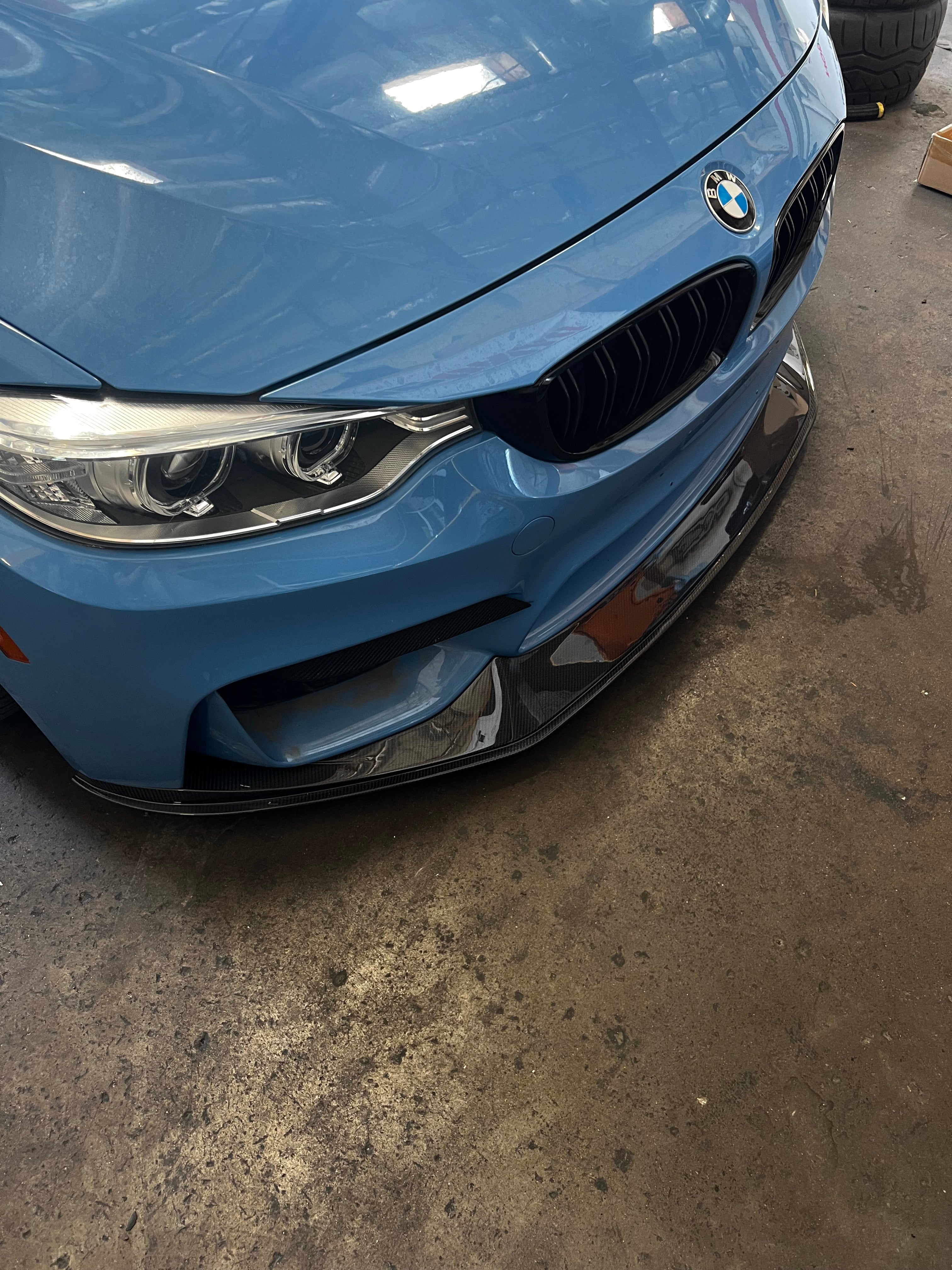 BMW F80 M3/F82/F83 M4 Carbon Fiber Artisan AP Front Lip