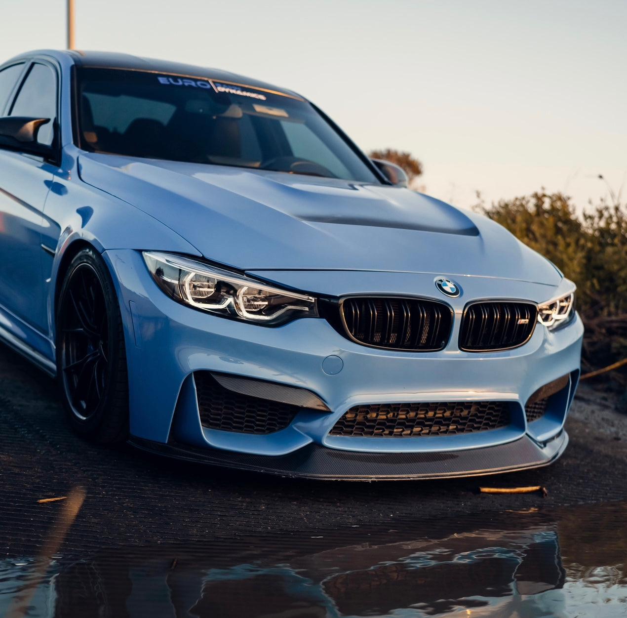 BMW F80 M3/F82/F83 M4 Carbon Fiber Artisan AP Front Lip