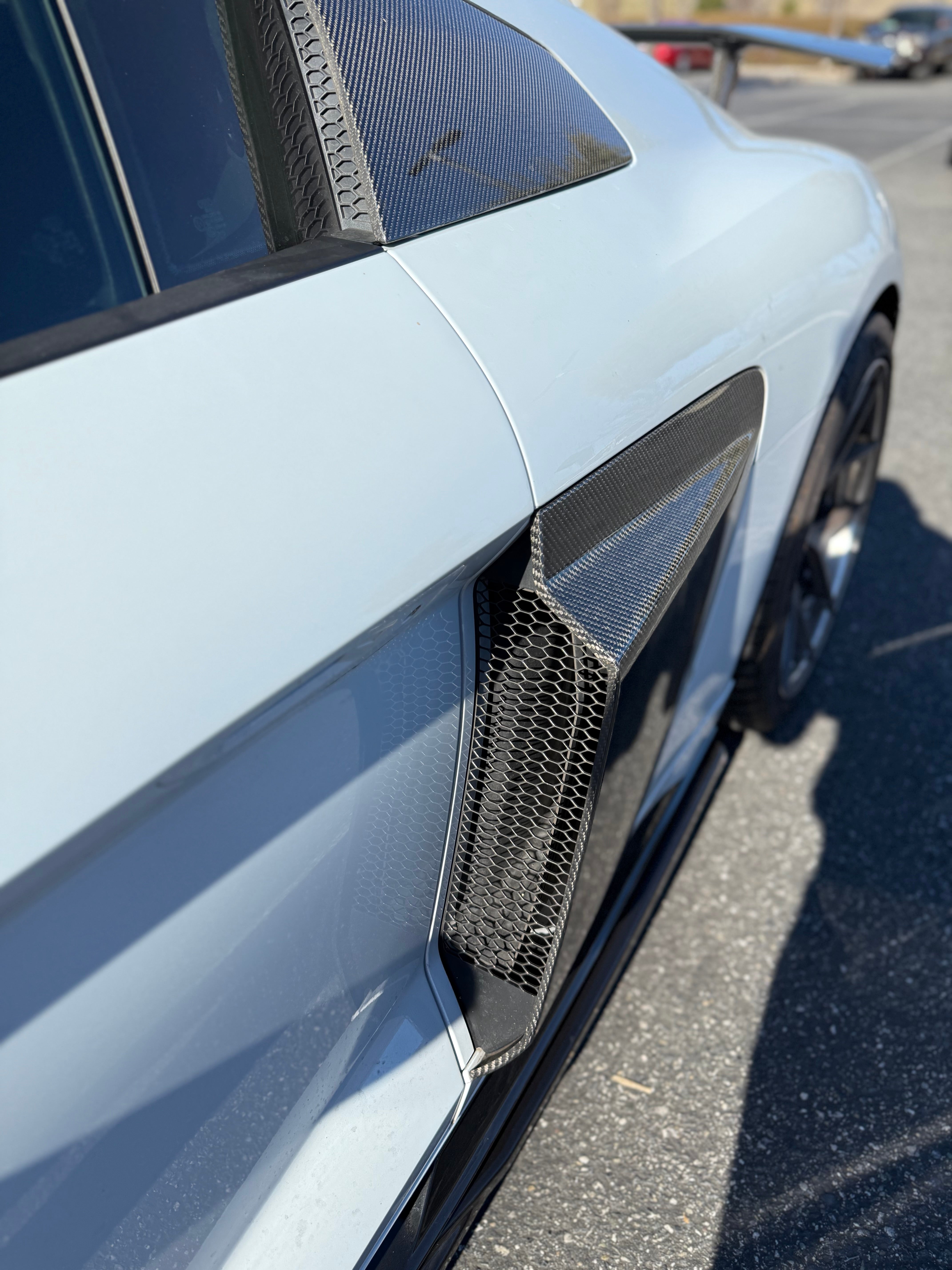 Audi R8 Gen 2 Carbon Fiber Side Blades Vent