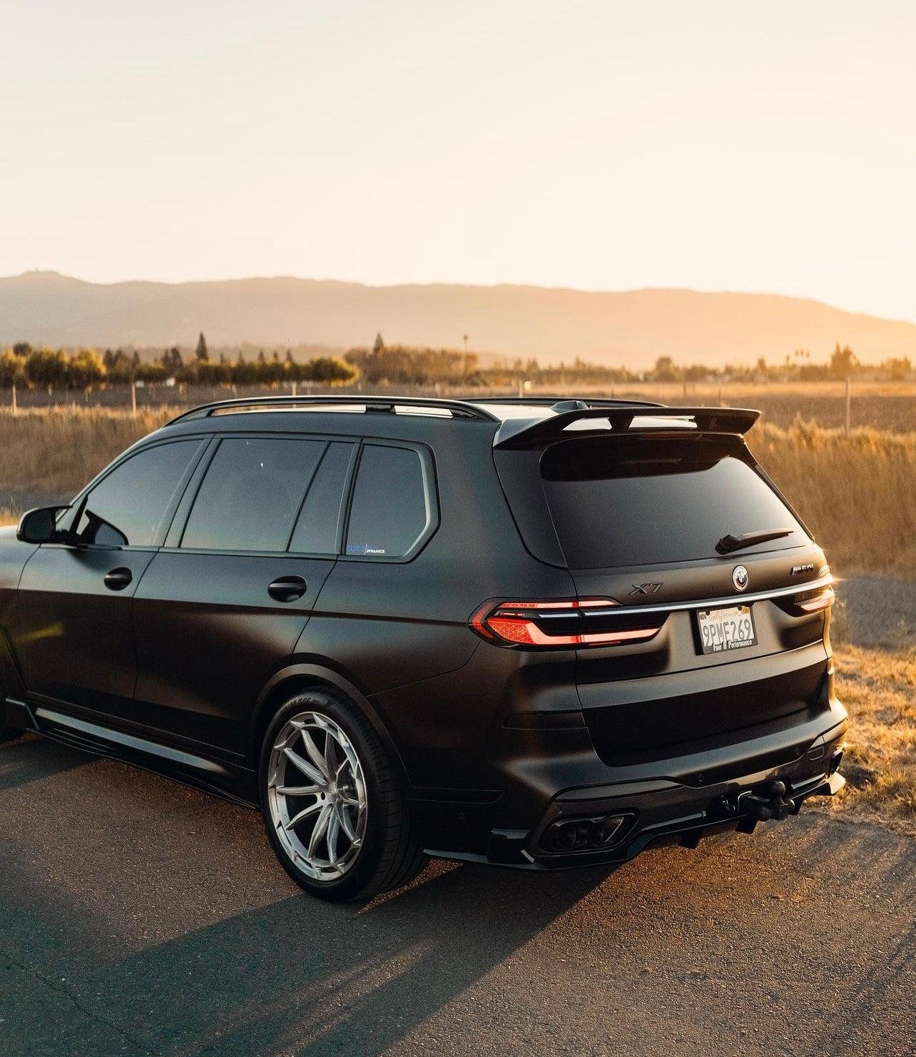 BMW G07 X7 ABS Black Roof Spoiler