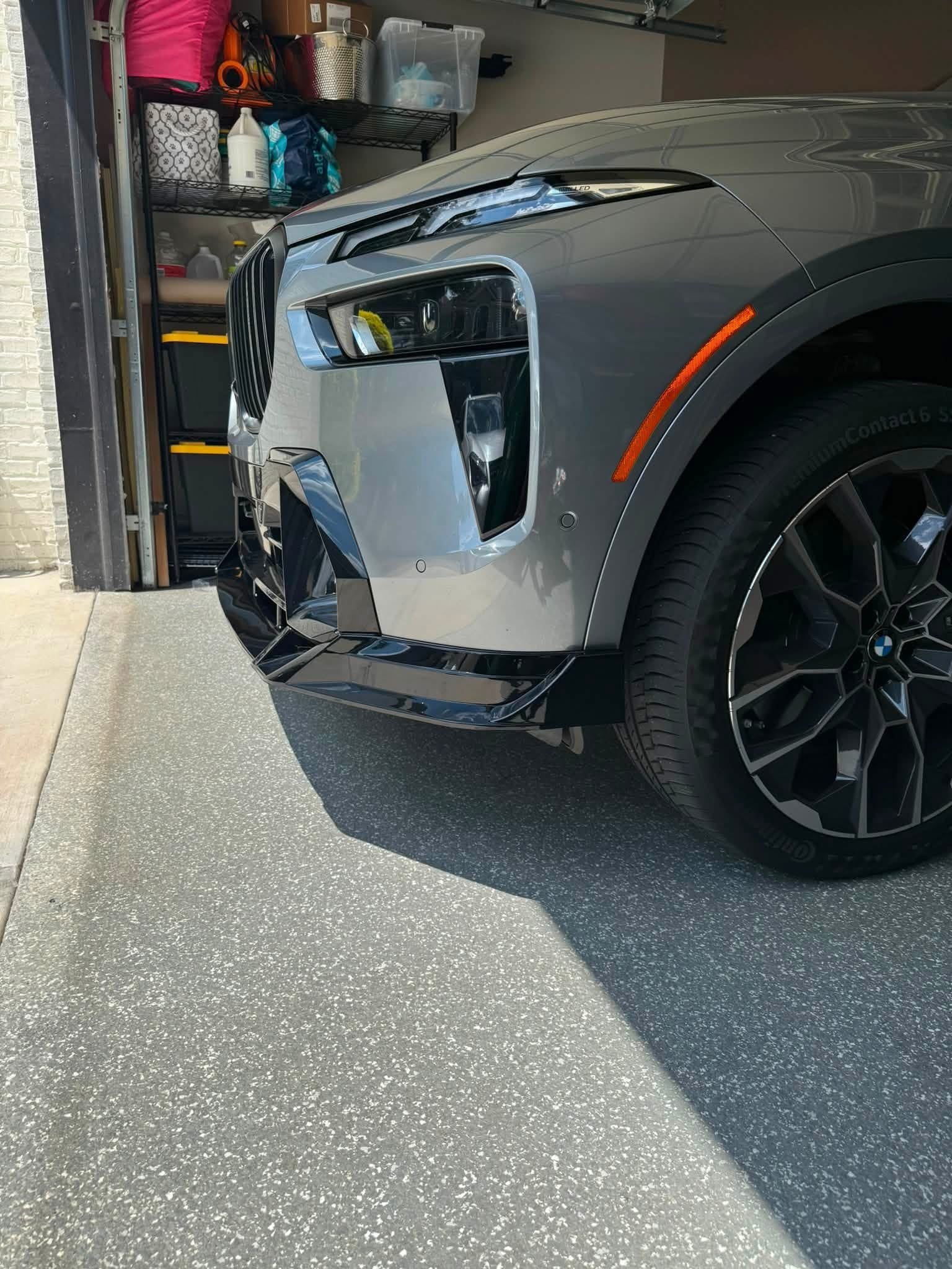 2023-2026 BMW G07 X7 ABS Gloss Black 3Pc Front Lip