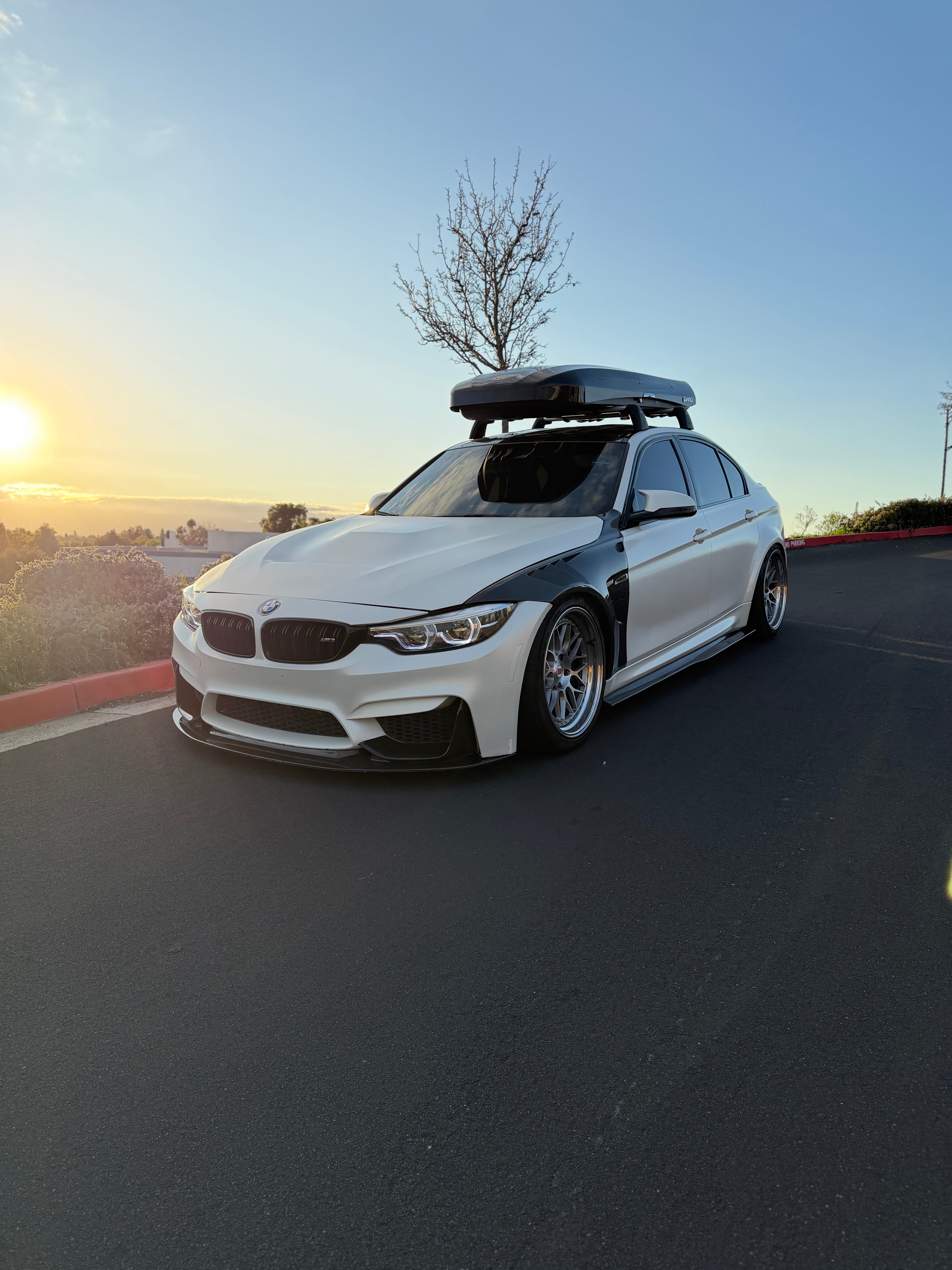 BMW F80 M3/F82/F83 M4 Carbon Fiber AP Front Lip