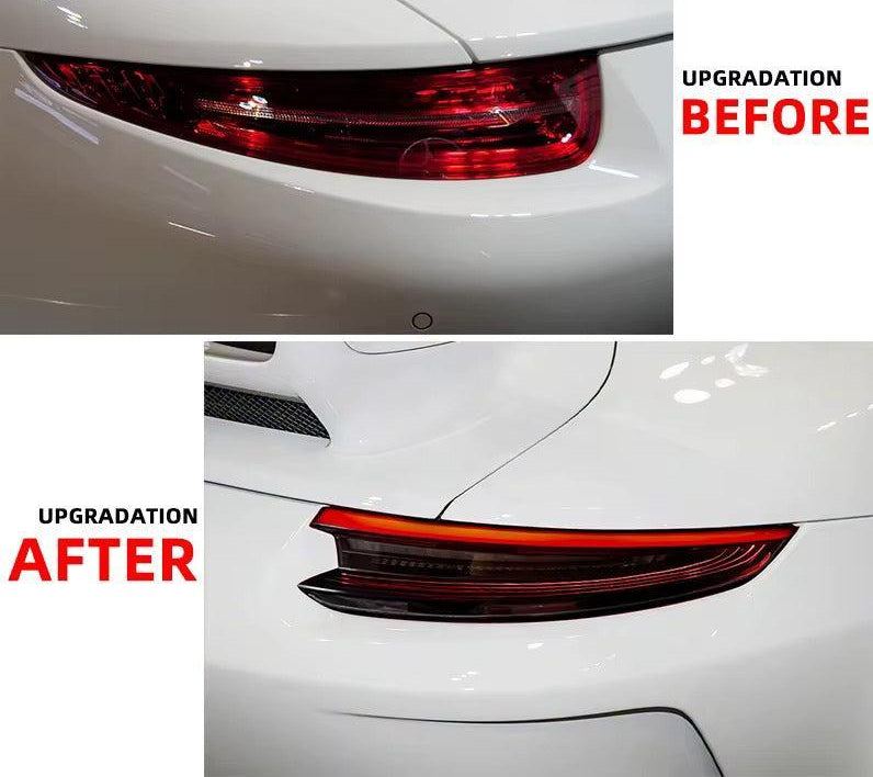 2016-2019 Porsche 911 991.2 Clear Taillights Plug & Play