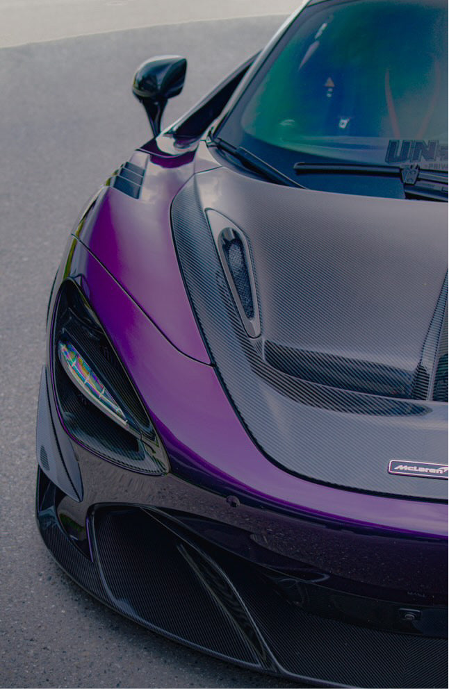 McLaren 720s/750s/765Lt Carbon Fiber Artisan Hood