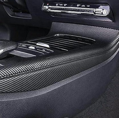 Rivestimento Console Centrale Fibra Di Carbonio Per Mercedes A/CLA Classe W177/C118 - Style 2