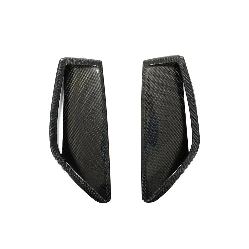 Carbon Dekore Kotflügel Lufteinlässe Kiemen Fender Trim Passend Für 4er F32 F33 F36