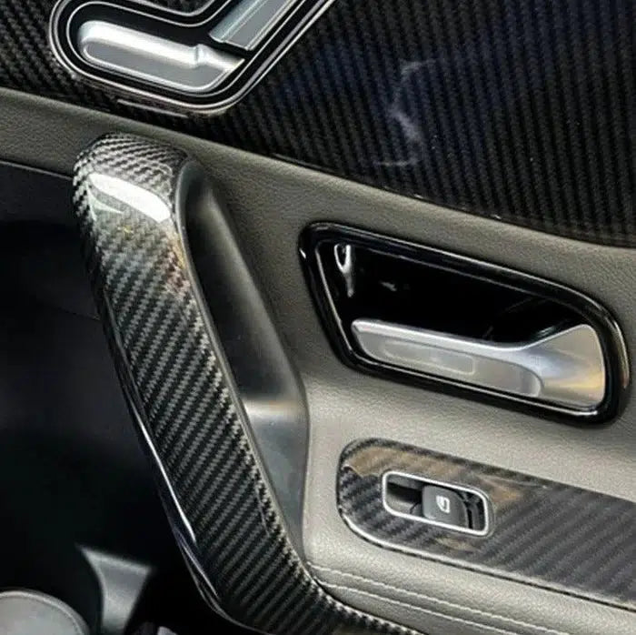 Mercedes Benz W177 A-Class & W118 CLA-Class Carbon Fiber Inner Door Handle Trims