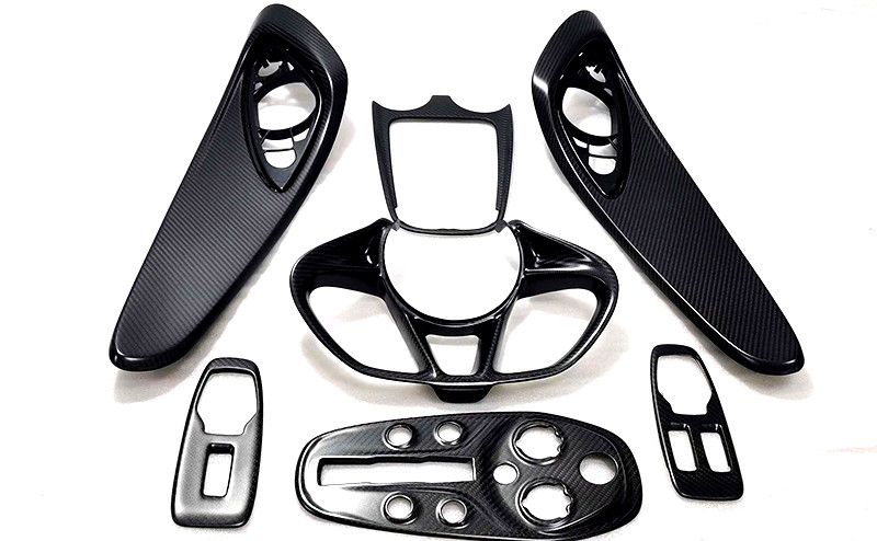 McLaren GT Carbon Fiber Interior Trim Kit