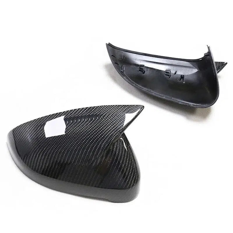 Audi RS4 / S4 / A4 S Line Carbon Fiber Mirror Cap Set