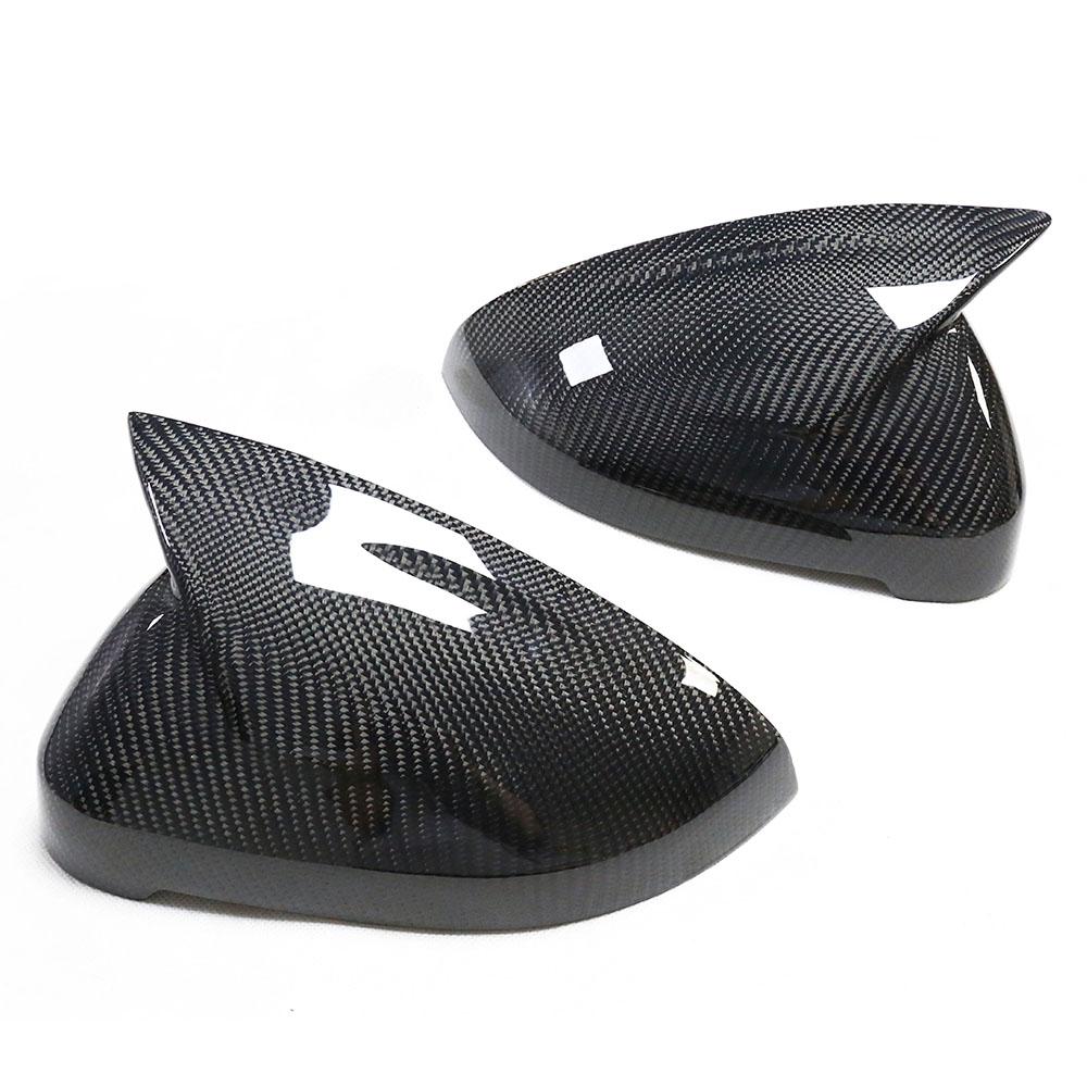 Audi RS4 / S4 / A4 S Line Carbon Fiber Mirror Cap Set