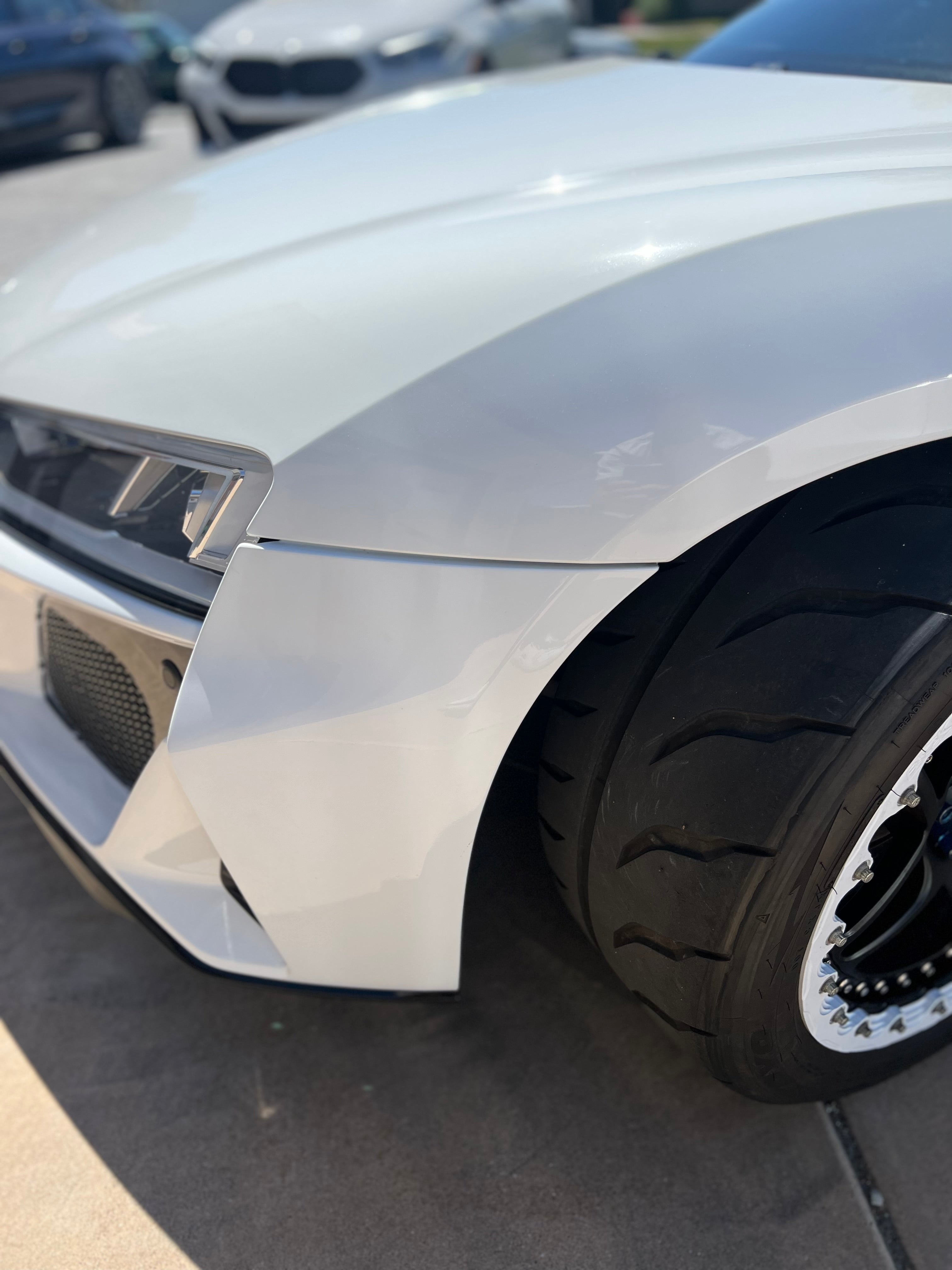 Audi R8 Pre Face Lift To Face Lift Conversion Front Bumper With Grilles & Trims 2017-2023