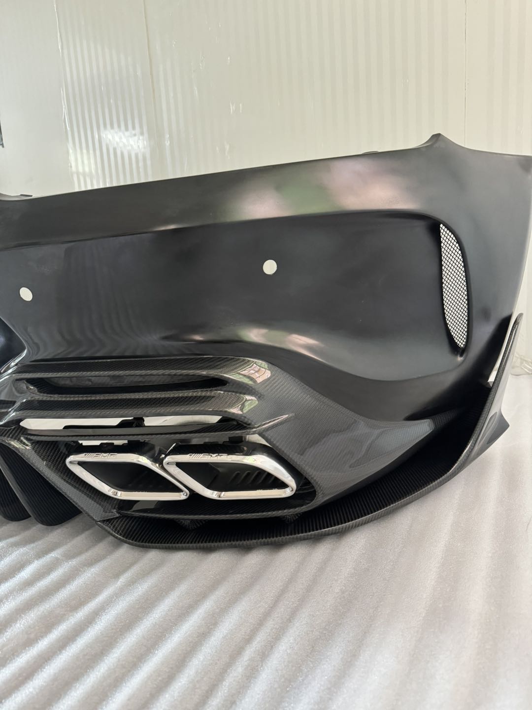Mercedes AMG GT/GTS/GTC/GTR FRP Carbon Fiber GT Rear Bumper