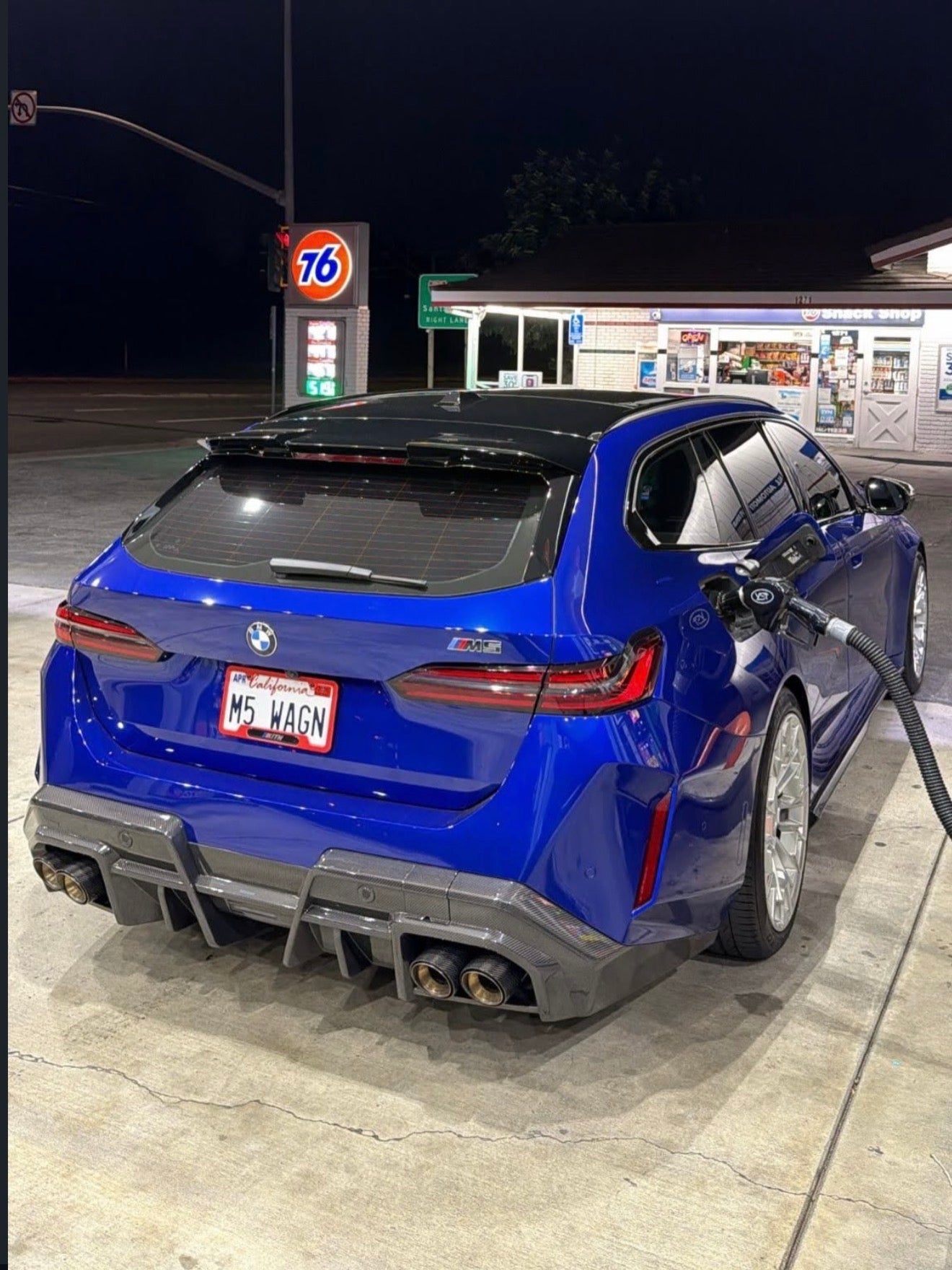 BMW G90/G99 M5 Carbon Fiber AP Rear Diffuser