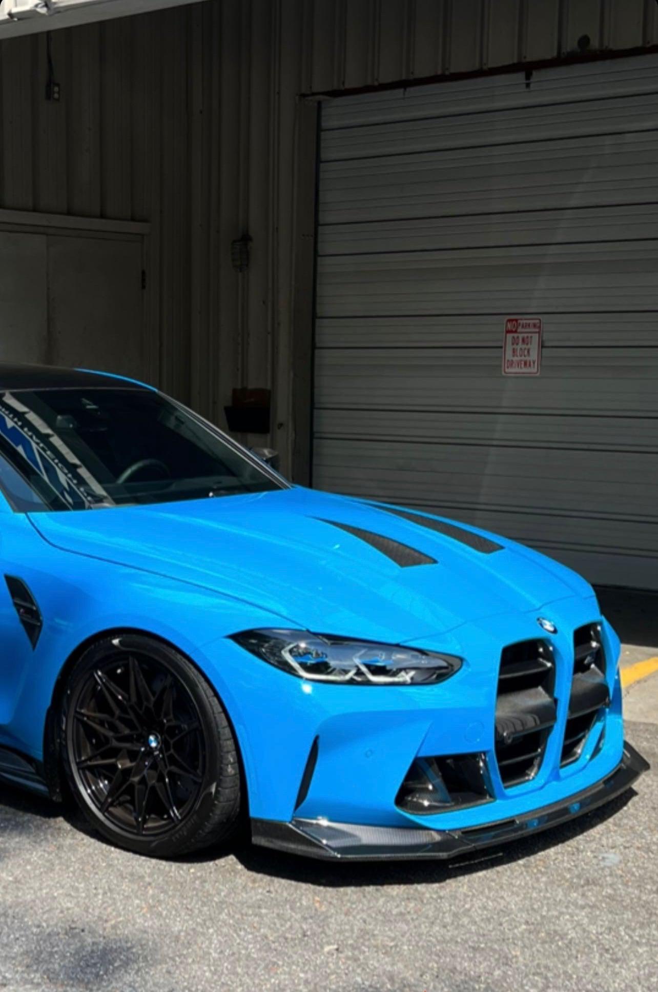 BMW G80 M3/G82 M4 Carbon Fiber Vented Hood Bonnet