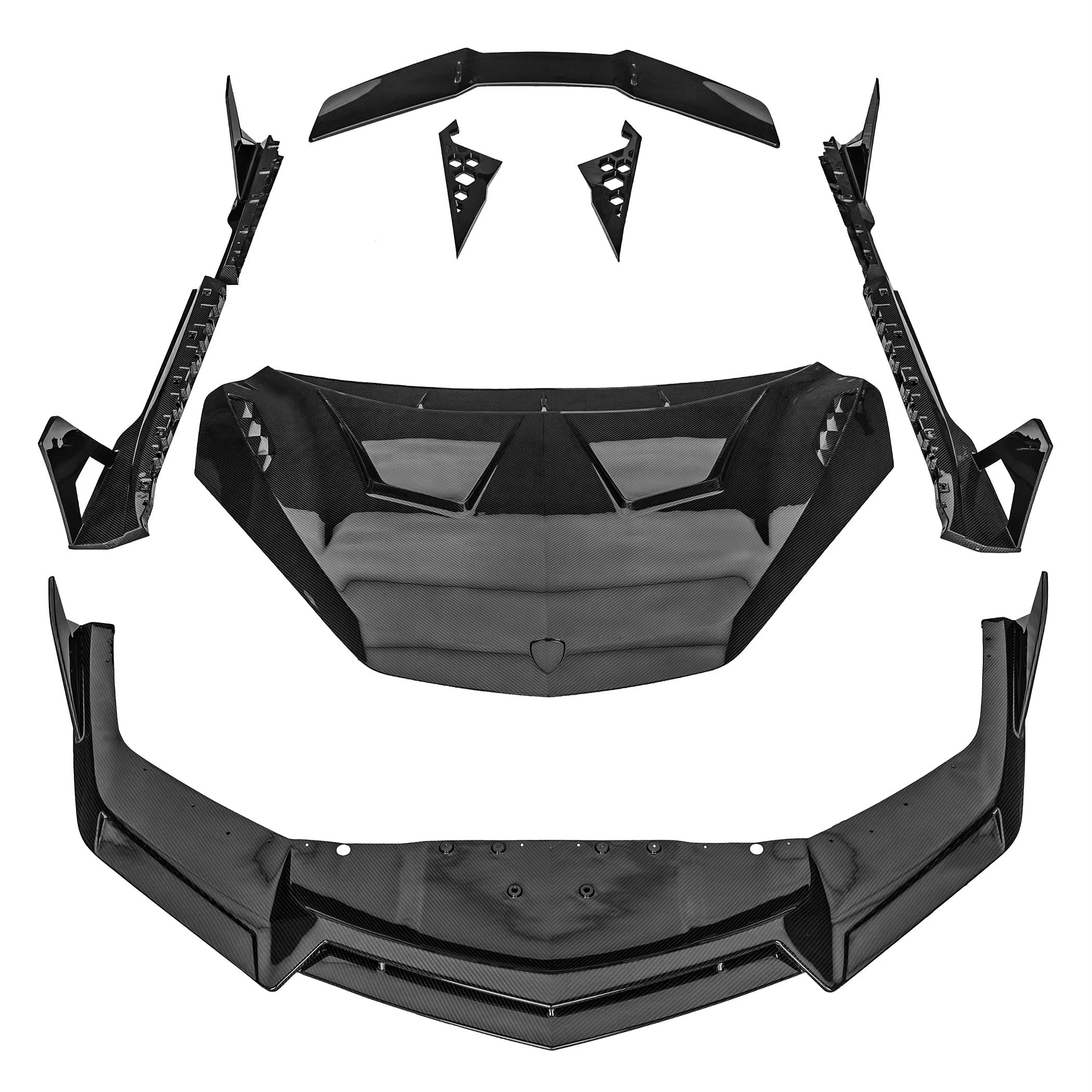 Lamborghini Revuleto AP Carbon Fiber  Aero Kit