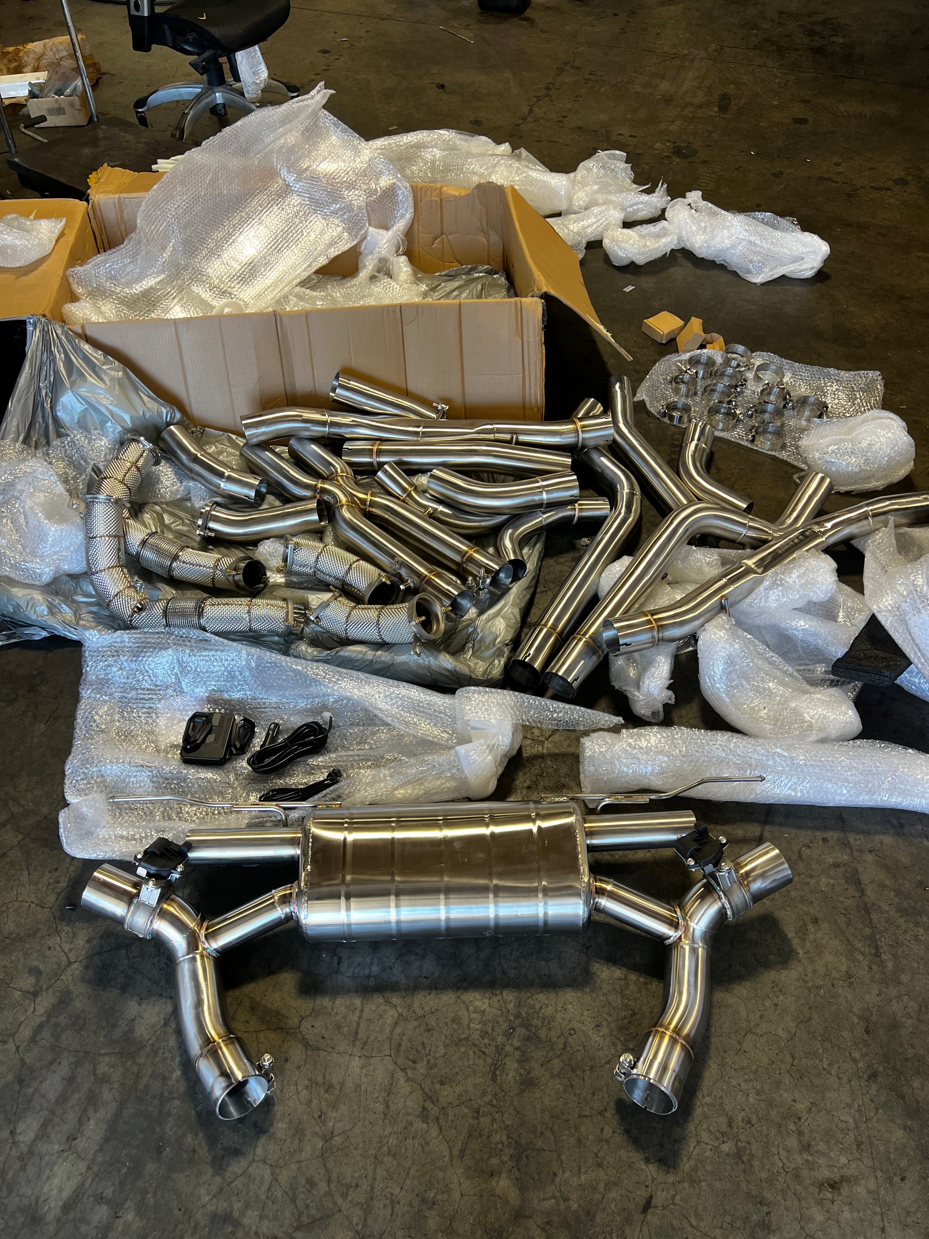 BMW G07 X7 Stainless Steel Valved Exhaust System