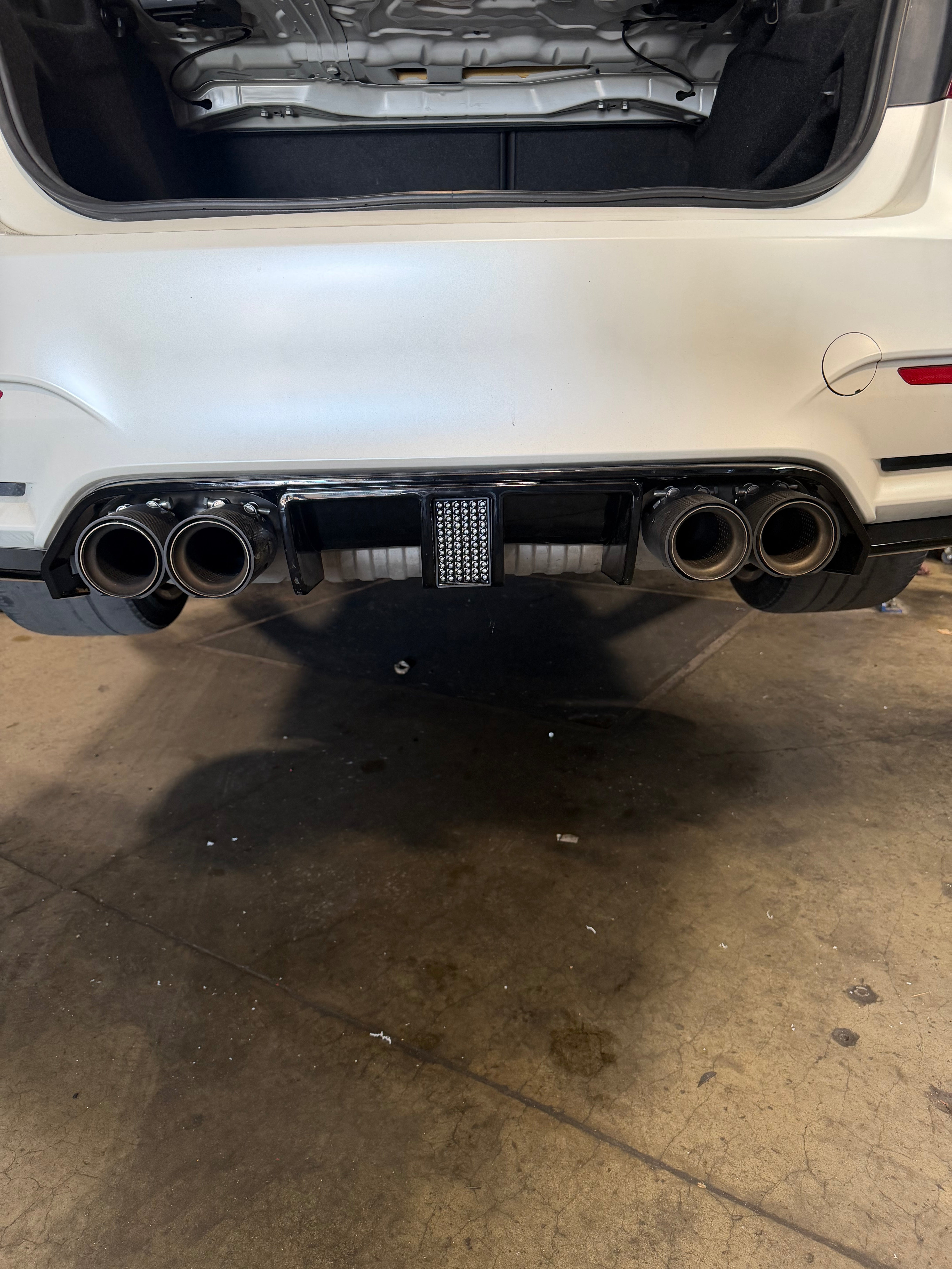 BMW F80 M3/ F82/F83 M4 Gloss Black V Brake Light Diffuser