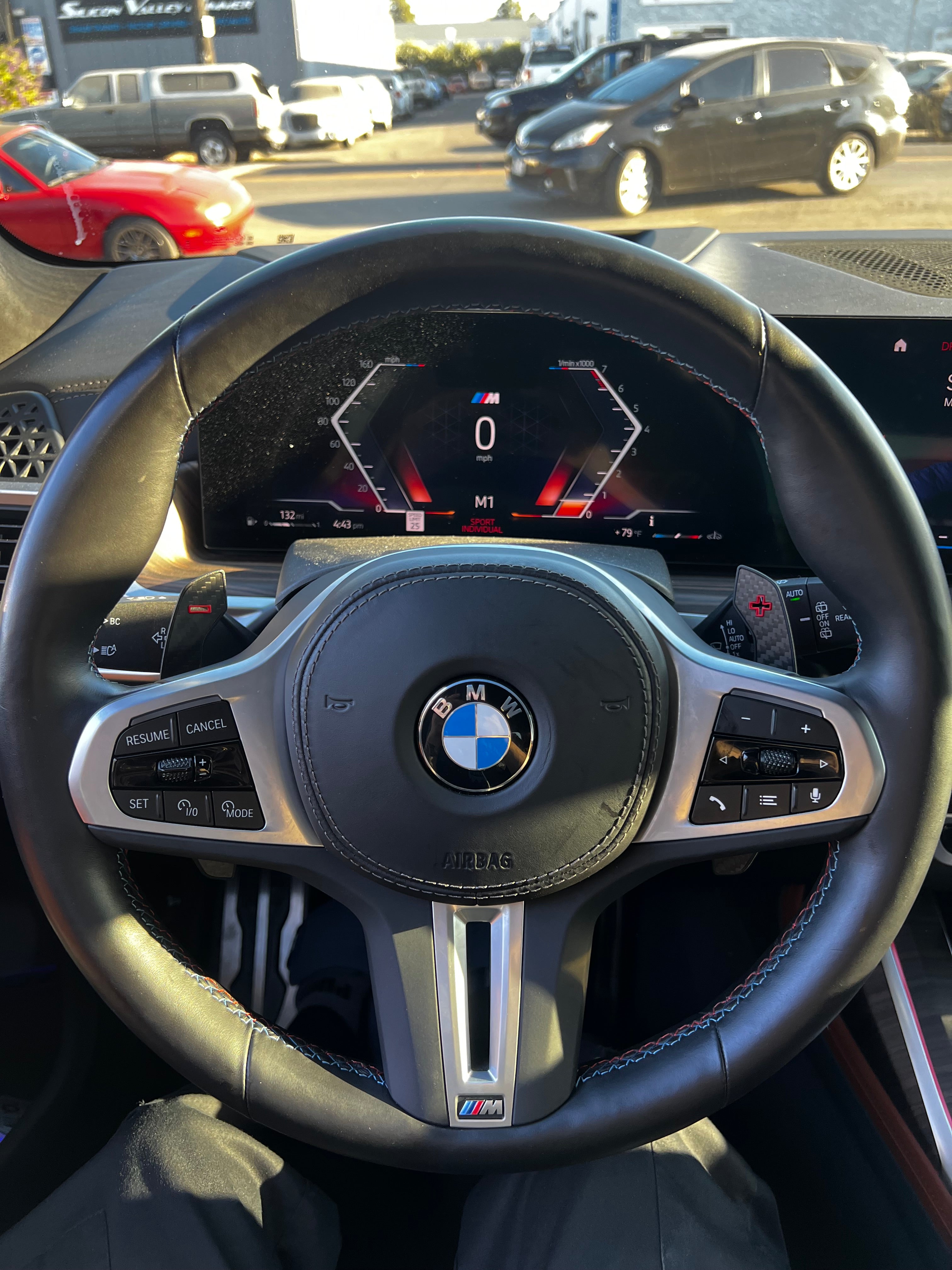 BMW M Performance Style Carbon Fiber Paddle Shifters