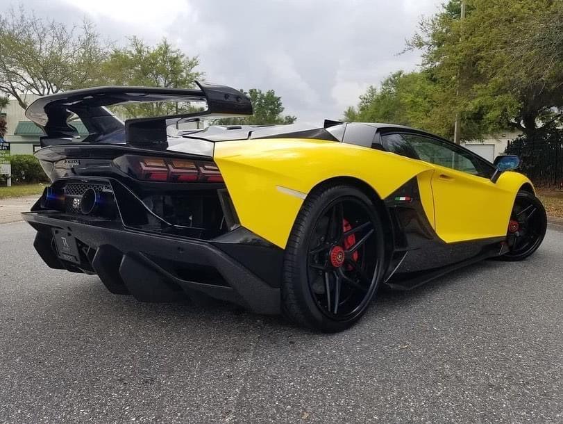 Lamborghini Aventador SVJ Full Conversion Body Kit