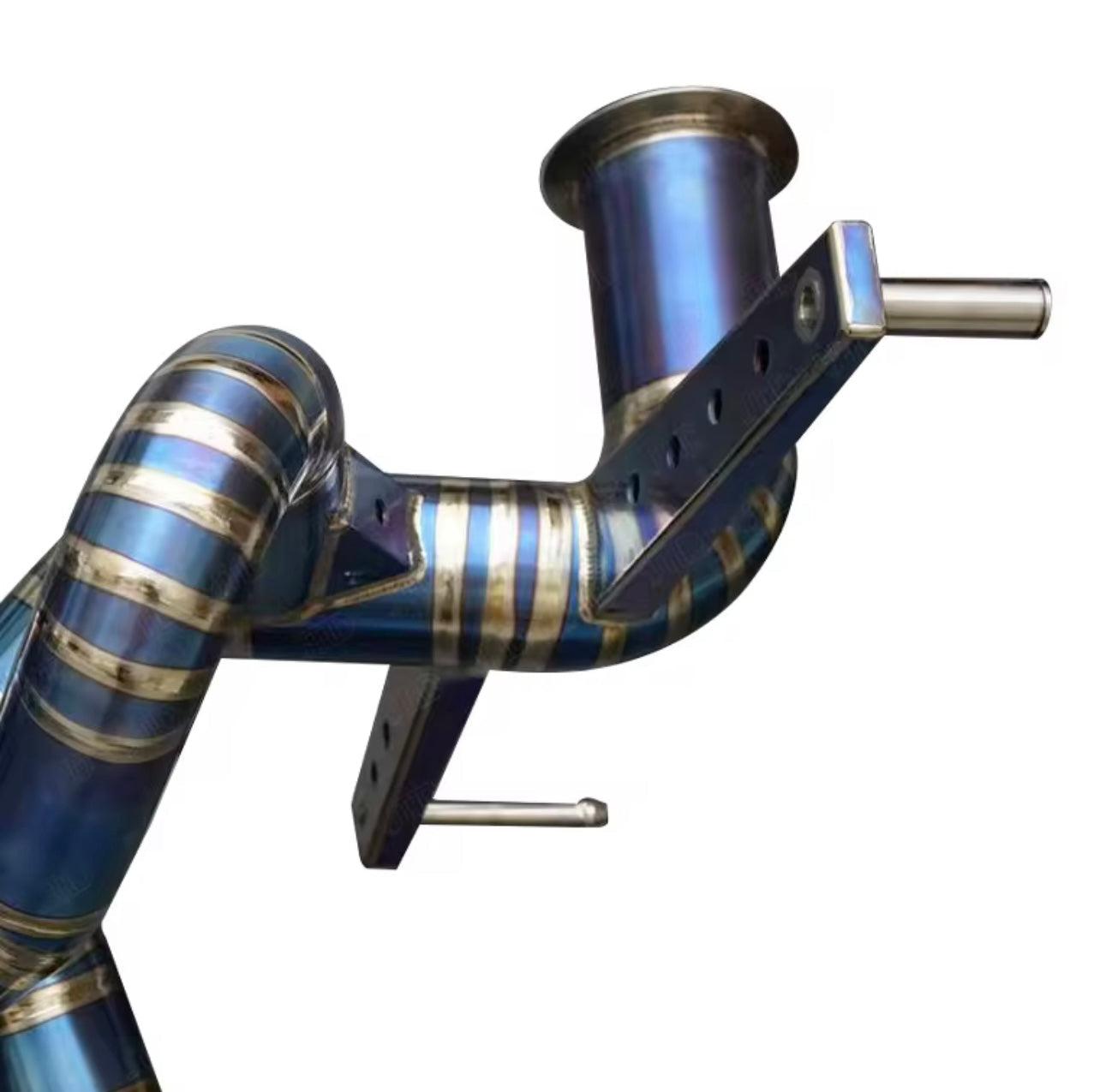 Lamborghini Aventador S Titanium Straight Pipe Exhaust System