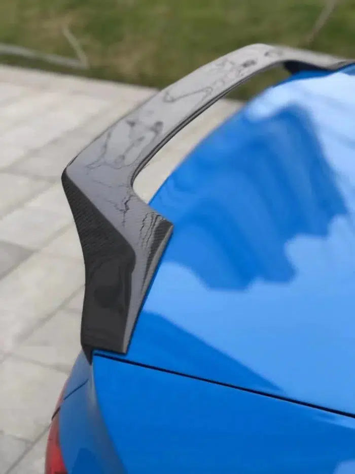 Audi S4 / A4 B9 S Line GT Style Carbon Fiber Trunk Spoiler